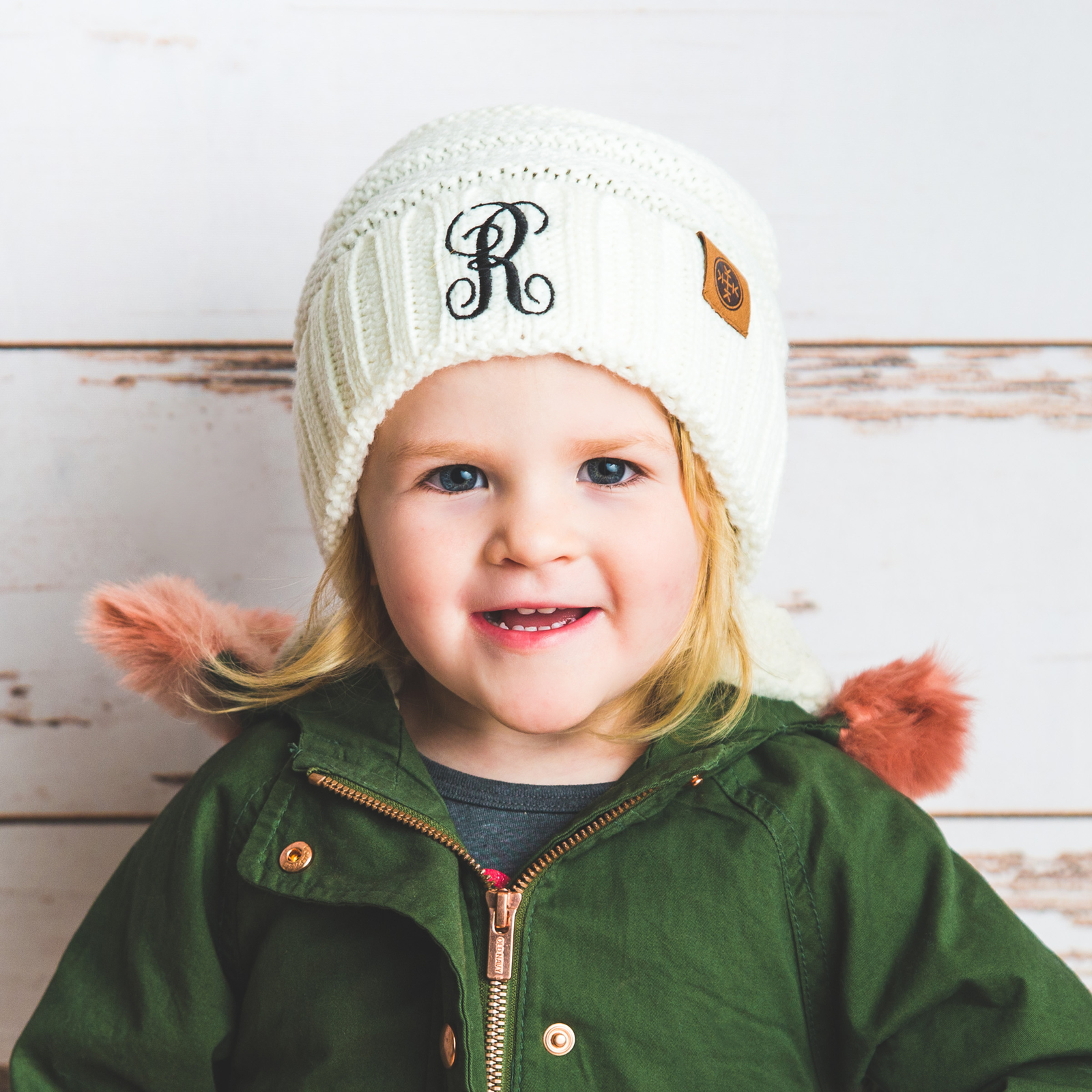 "Making It Personal" Personalized Monogramed Kid Beanies!