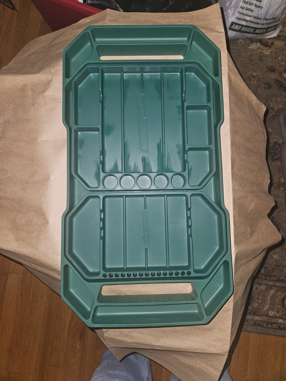 Masterforce, 3pcs Large Non-Slip Silicone Tool Tray Mechanic Organizer.