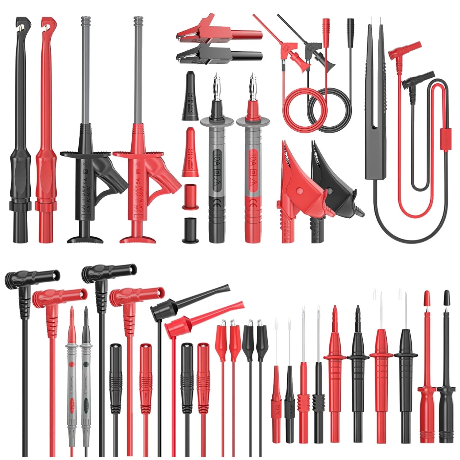 33PCS Multimeter Testing Kit with All Accessories