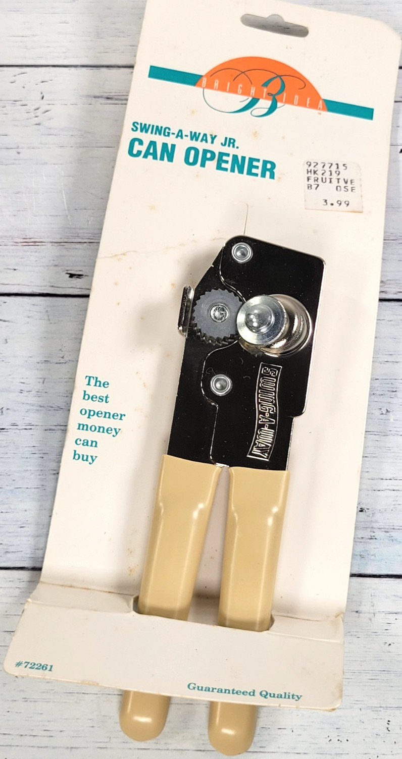 VTG Swing-A-Way Jr. CAN OPENER Made in the USA Antique Can Opener NOS