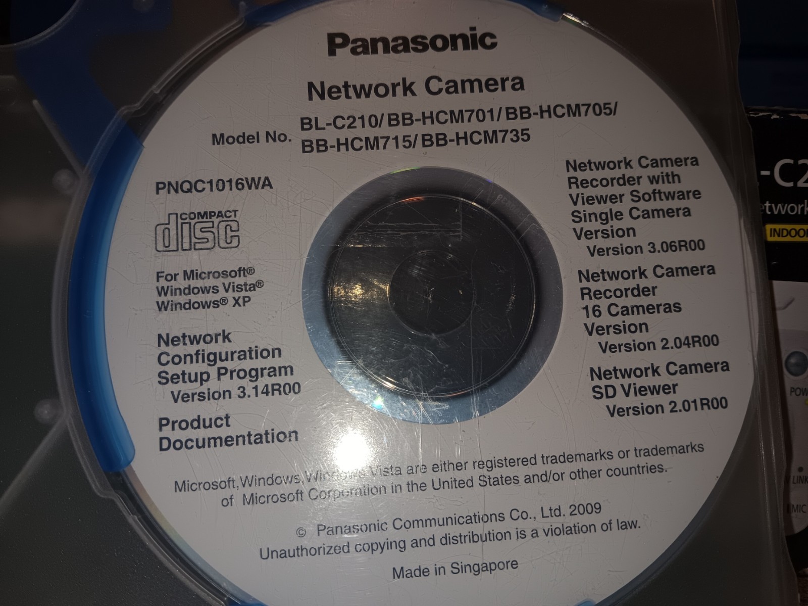 LOWER PRIPanasonic BL-C210A Triple CMOS Sensor IP Network Indoor Camera Open Box