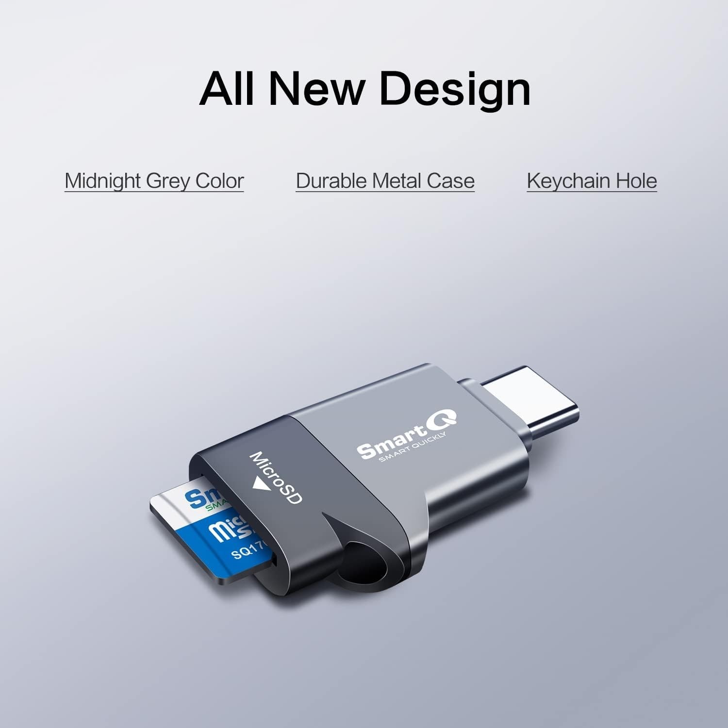 Versatile Type-C MicroSD Card Reader - Supports USB 3.0 & Fast Data Transfer