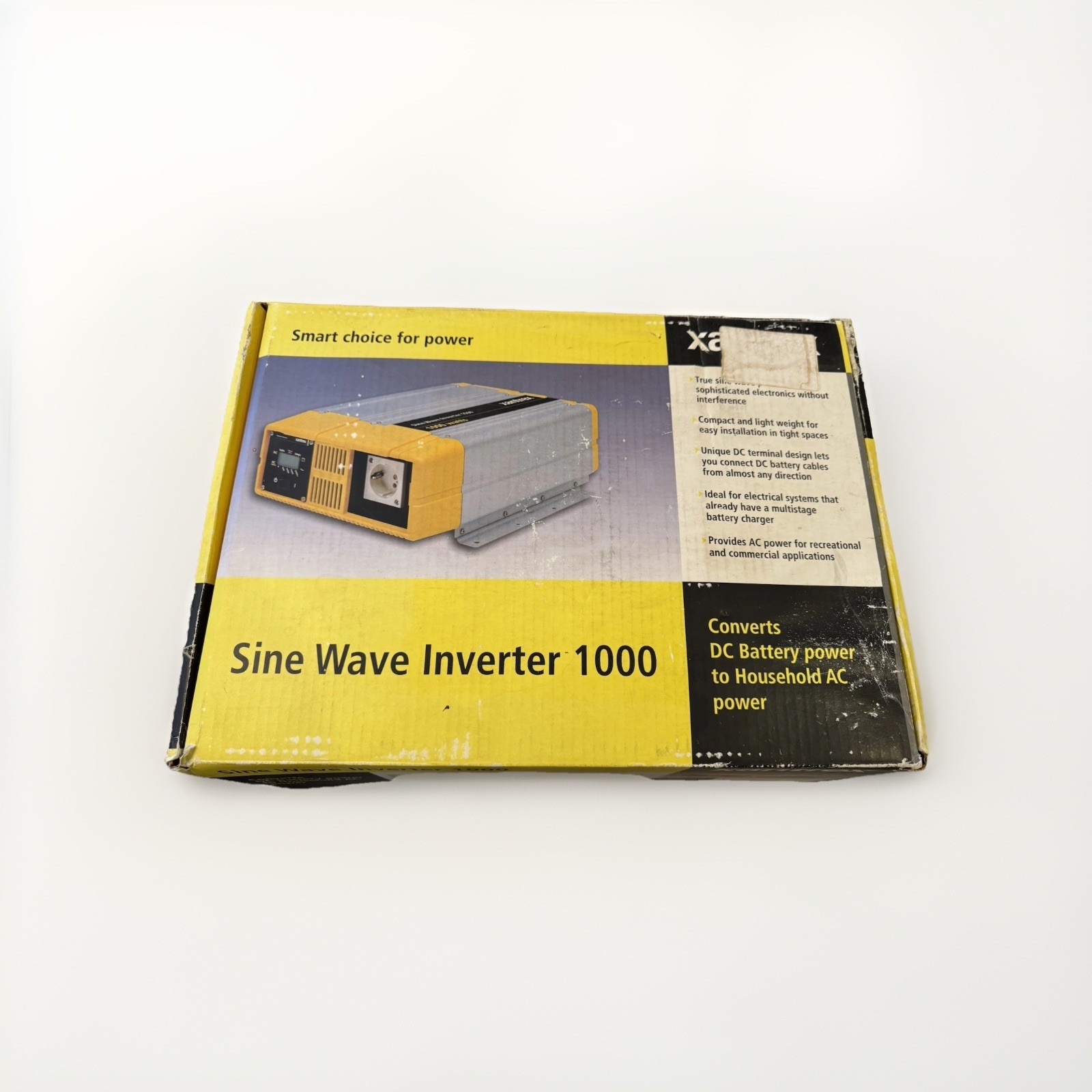 Xantrex PROSine 1000 Pure Sine Wave Inverter 12VDC 120VAC 806-1000 Tested