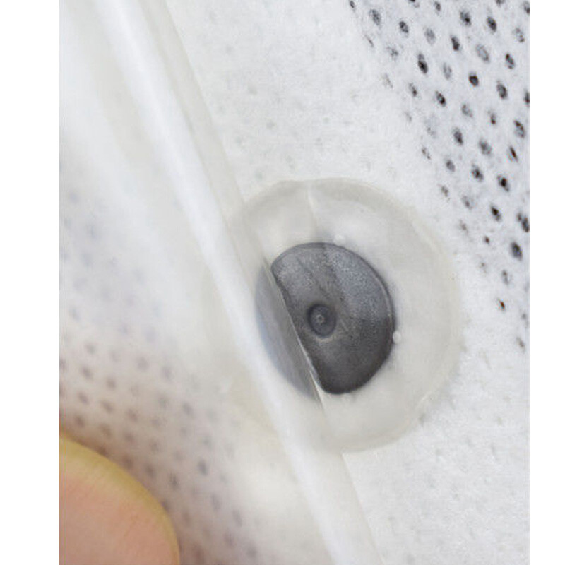 250Pcs Electrode Pads Snap On Replacement For ECG EKG Heart Monitor
