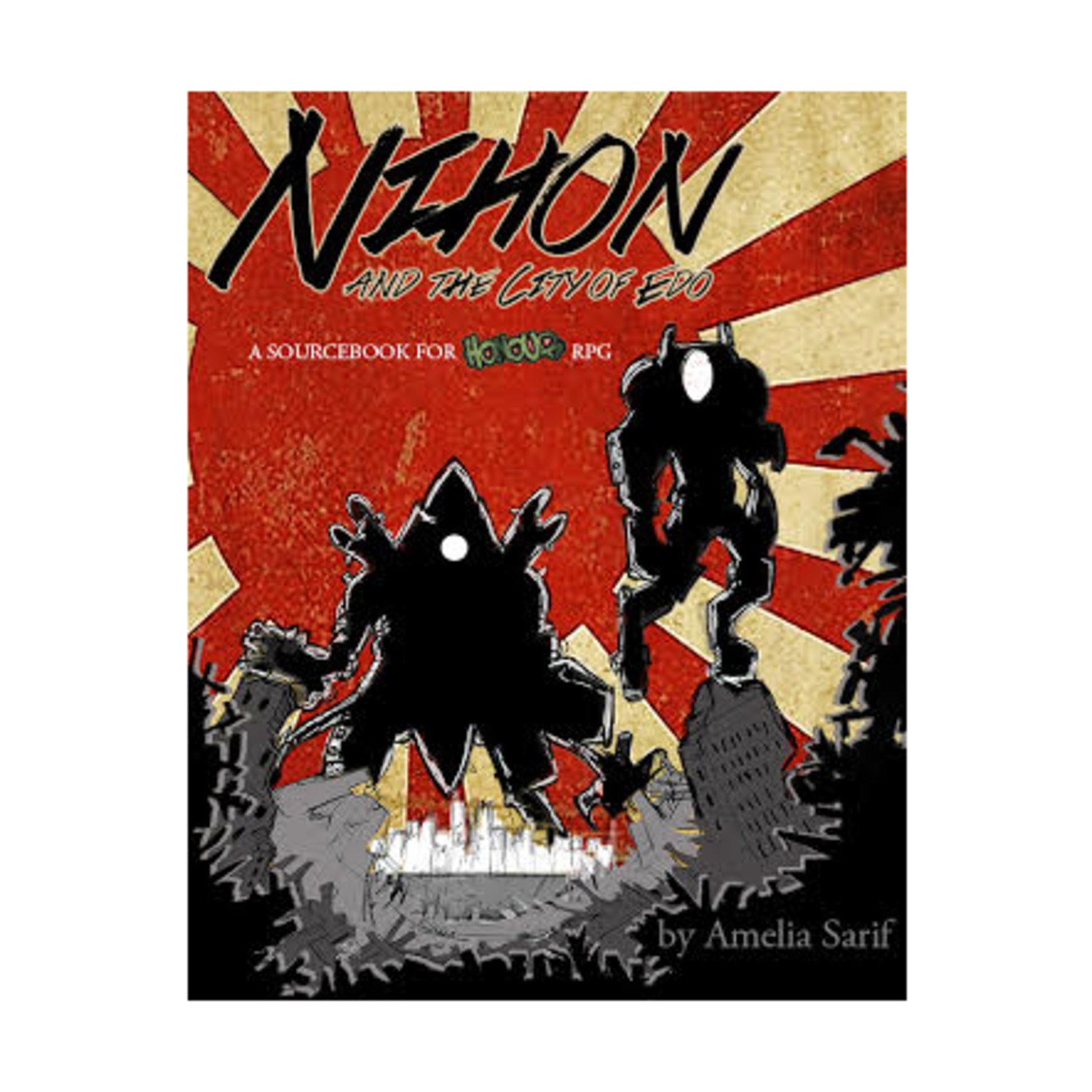 Nine Dragons RPG Nihon and the City of Edo (POD, Standard Color) EX
