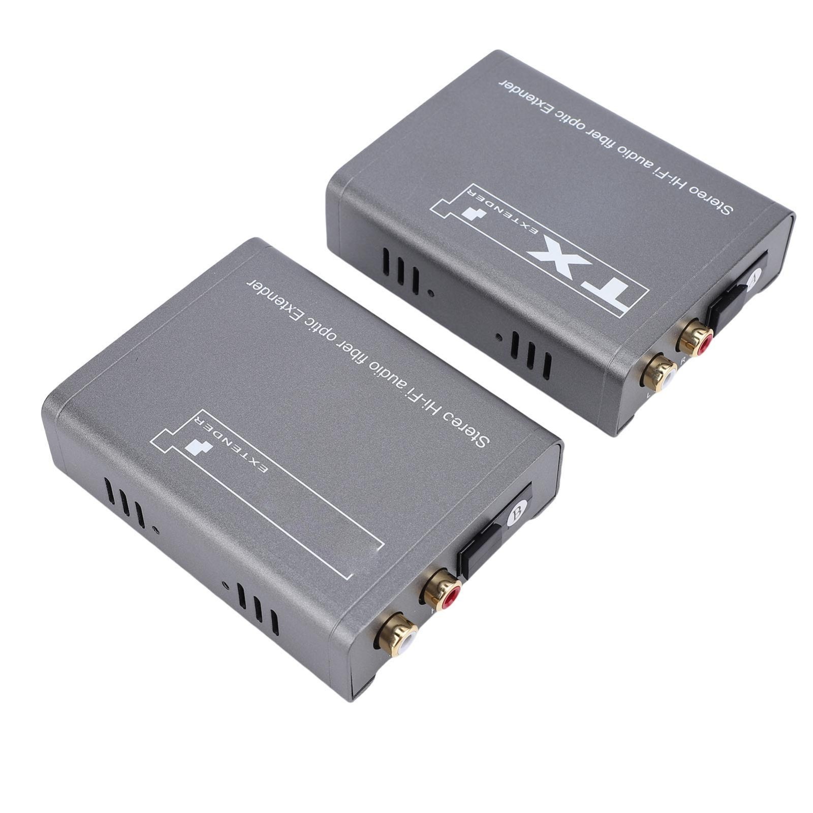 for RCA Audio Over Fiber Extender 20KM Single Mode 2KM Multi Mode for RCA Extend