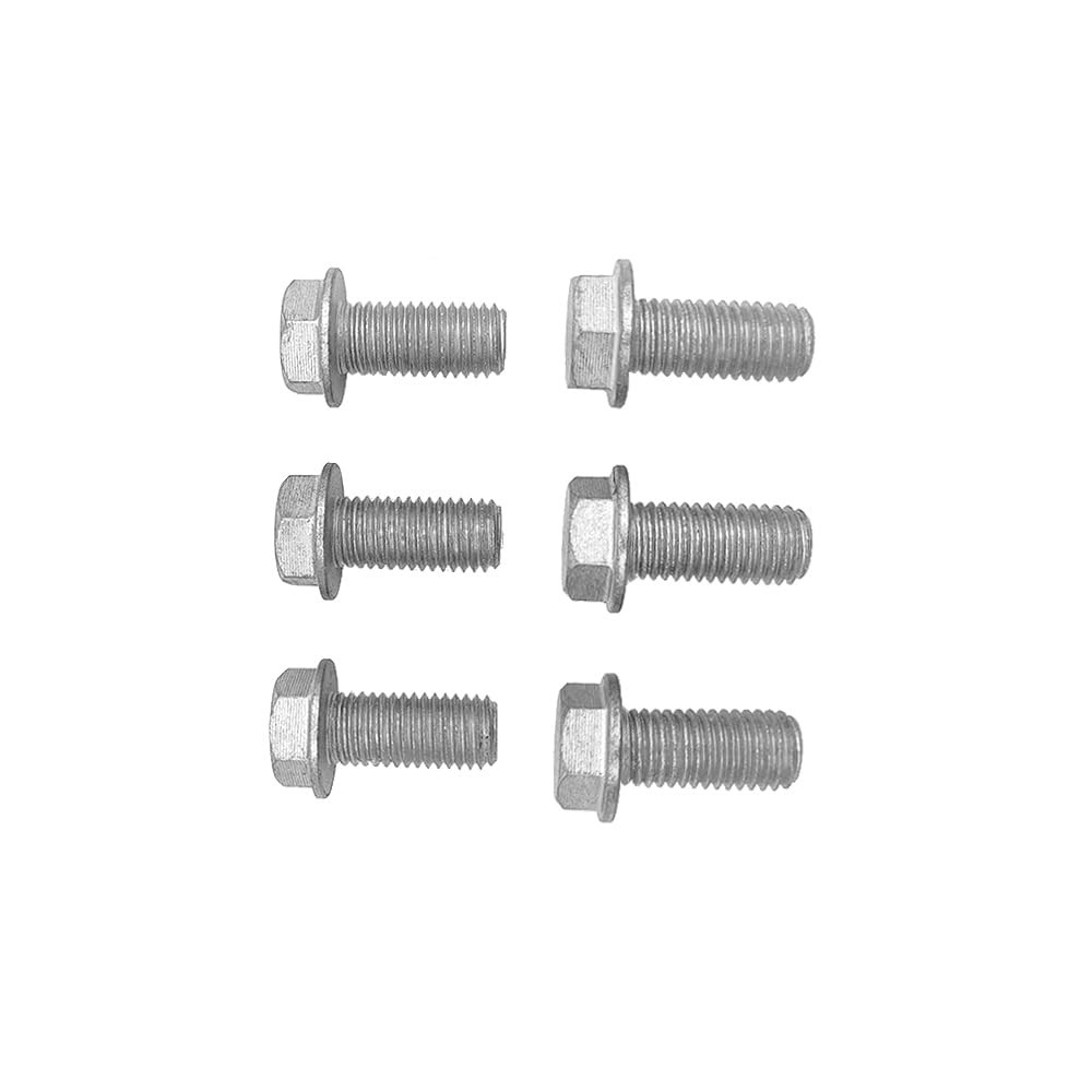 6Pcs Flexplate Flywheel Bolts M11-1.5 23.5mm Grade 12.9 for GM LS1 LS2 LS3 LS6 L