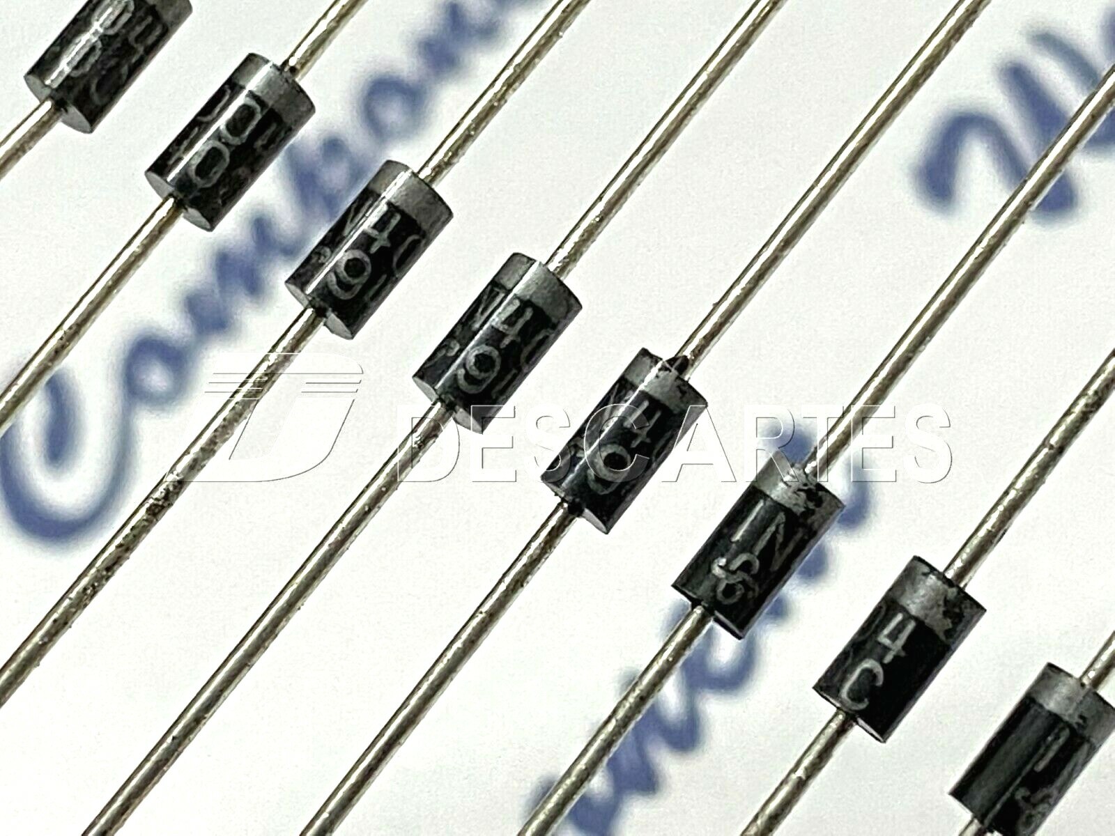 10pcs - Vishay 1N4004 1A 400v Diode / Rectifier DO-41 NOS Genuine