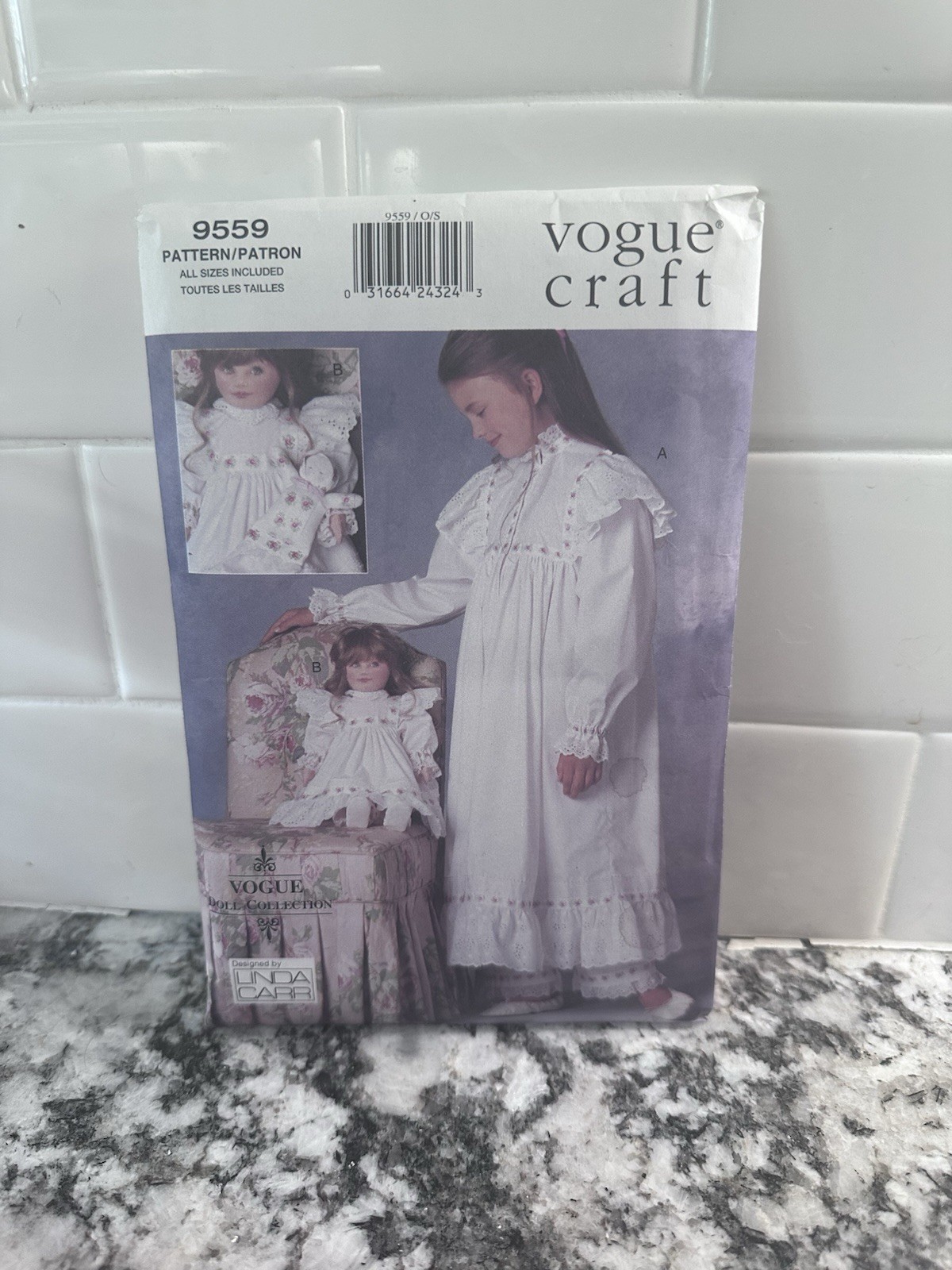 Vintage 1996 Vogue Craft Play/SleepWear All Sizes Vogue 9559 Uncut
