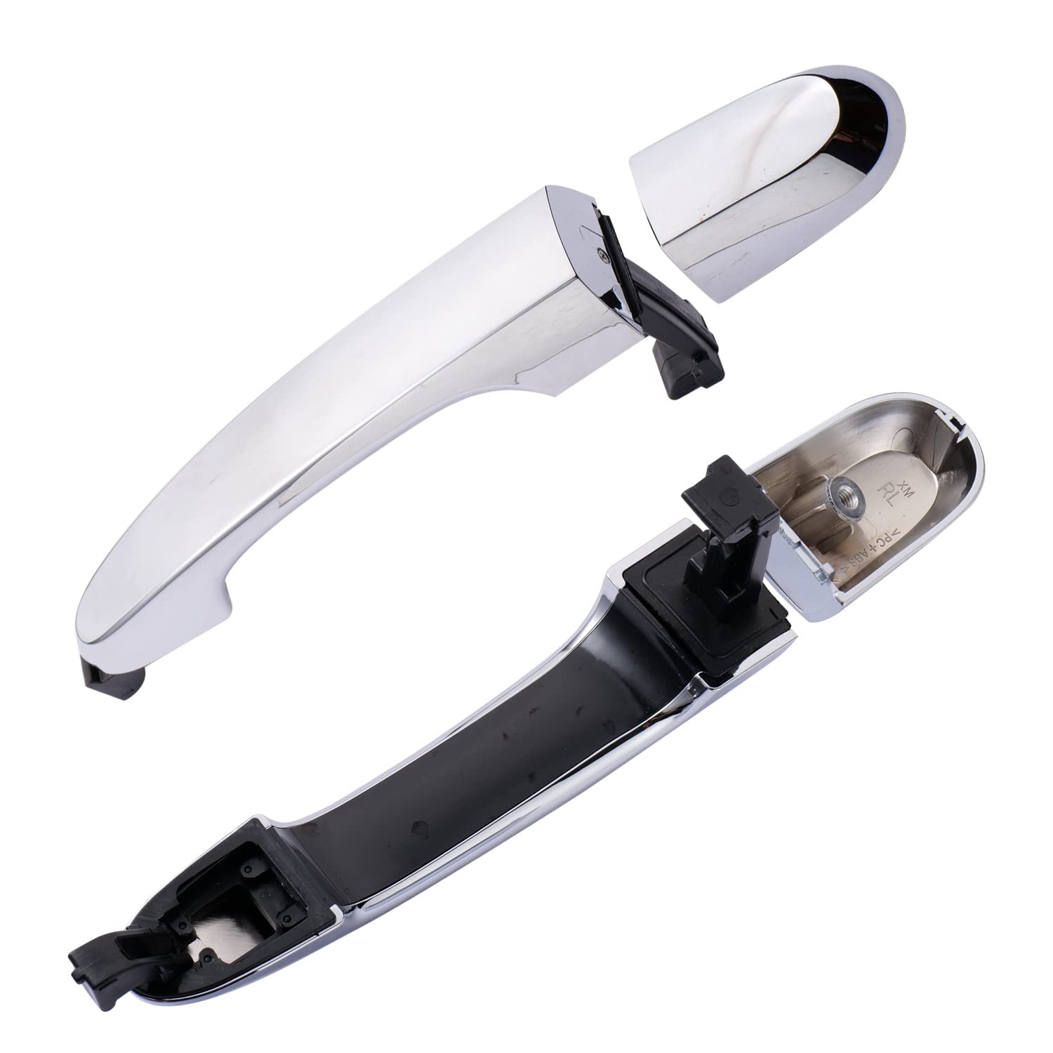 Lcyolada Exterior Rear Left Driver Side Chrome Drive Side,