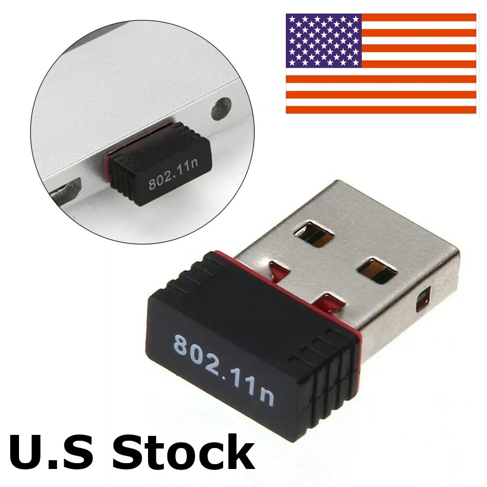 NEW Realtek RTL8188ETV USB WiFi 802.11B/G/N Adapter Mini Wireless Network dongle