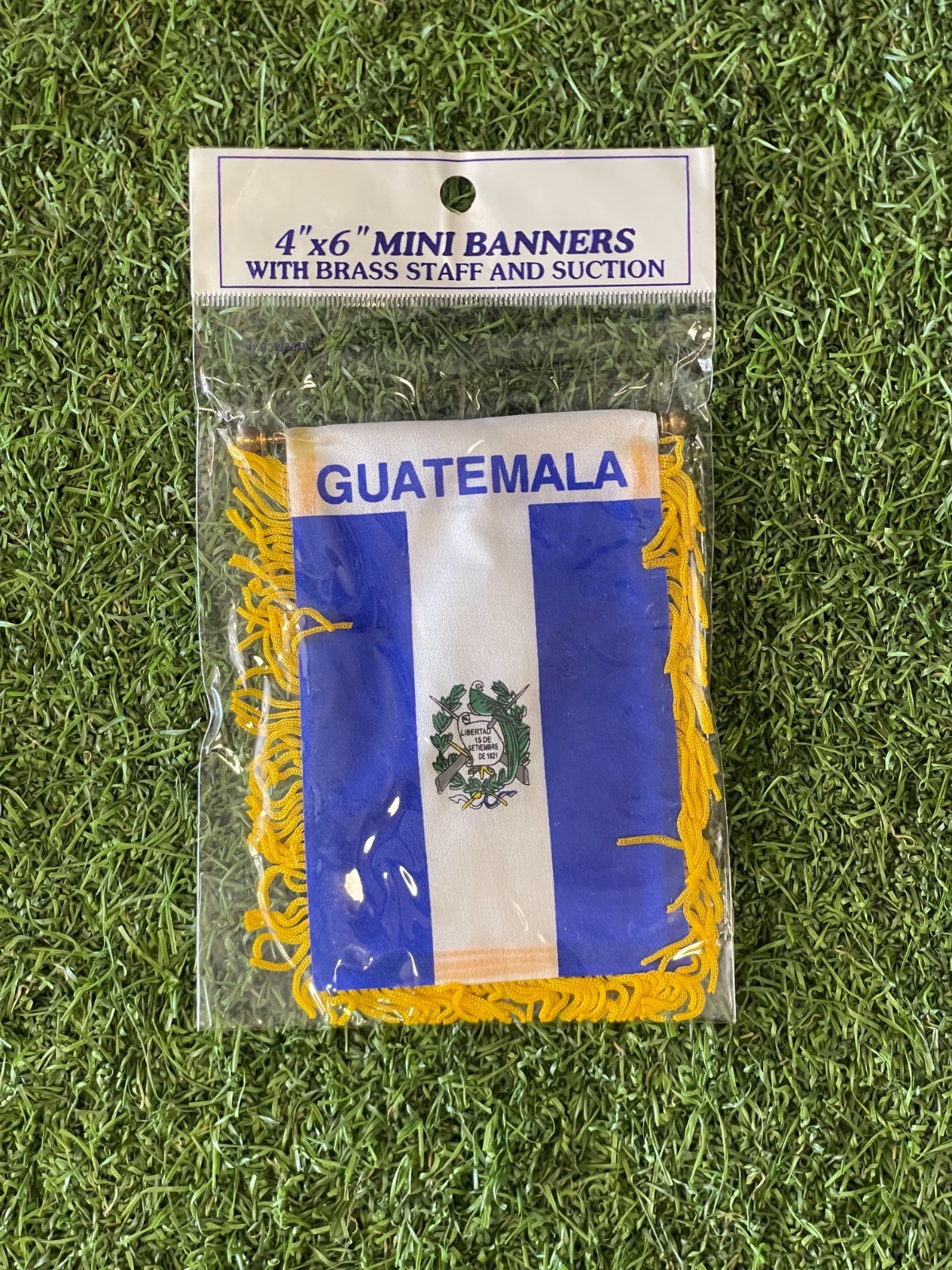 Car Flag- Guatemala
