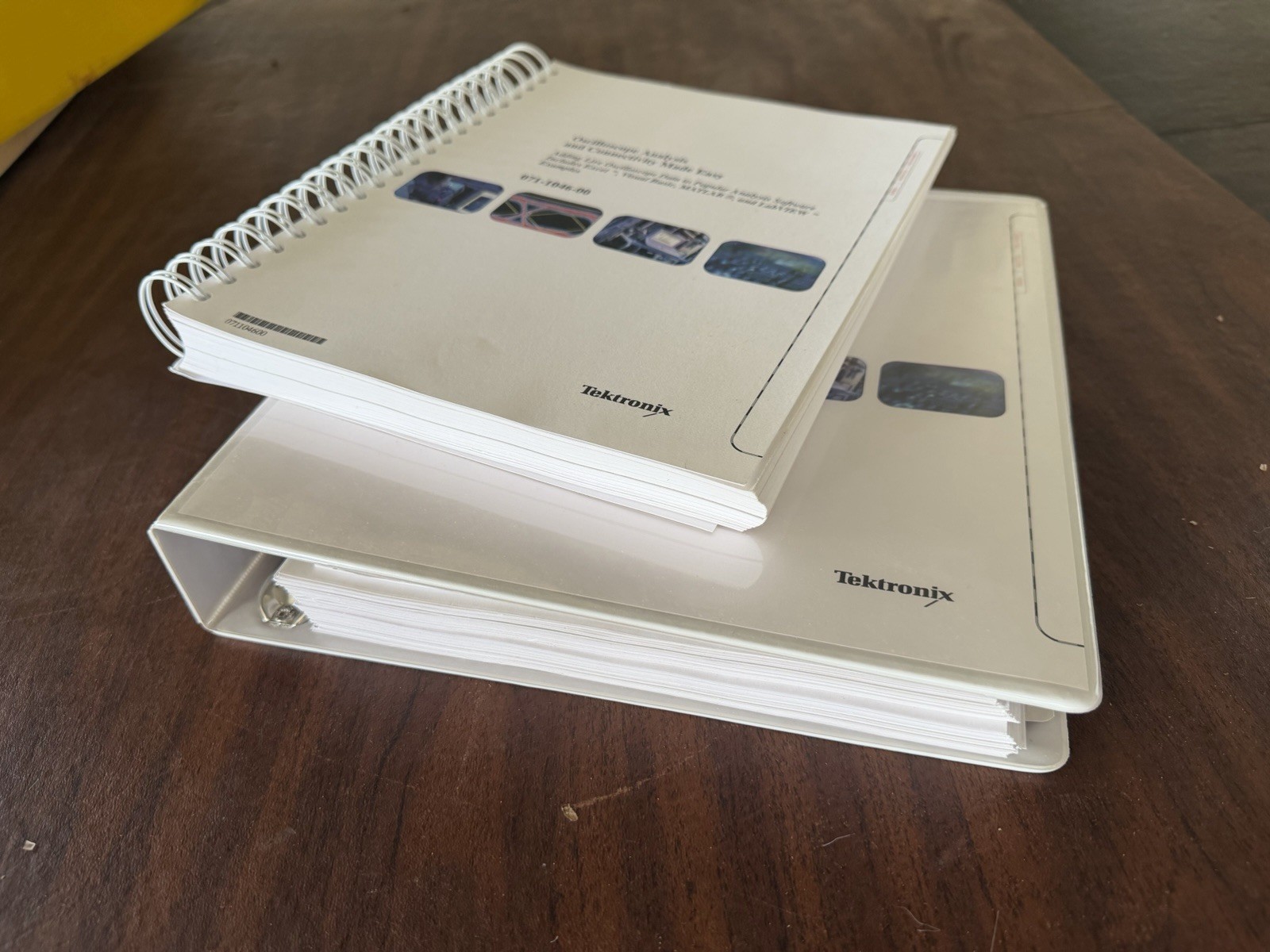 Tektronix TDS5000 Oscilloscope Manuals Docs Lot