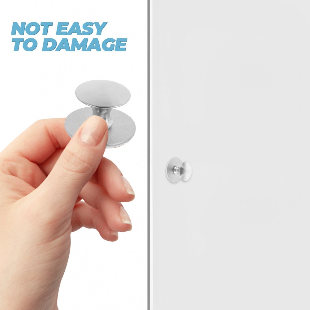 Self Adhesive Cabinet Knobs Pull Handle for Drawers Fridges Door