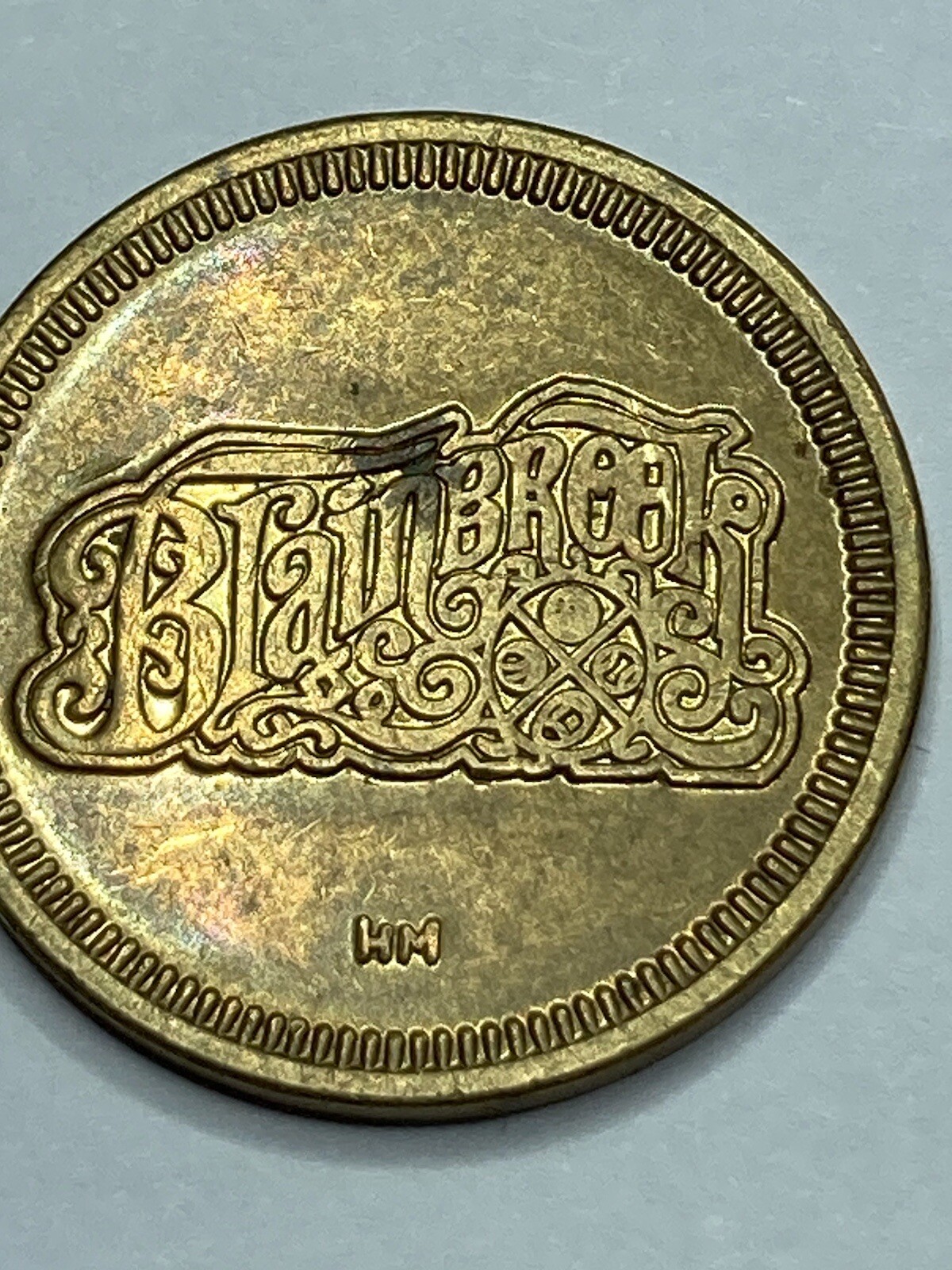 SCARCE BRAIN BREAK ARCADE TOKEN OBSILETE #rm1 use caution when using near brain!