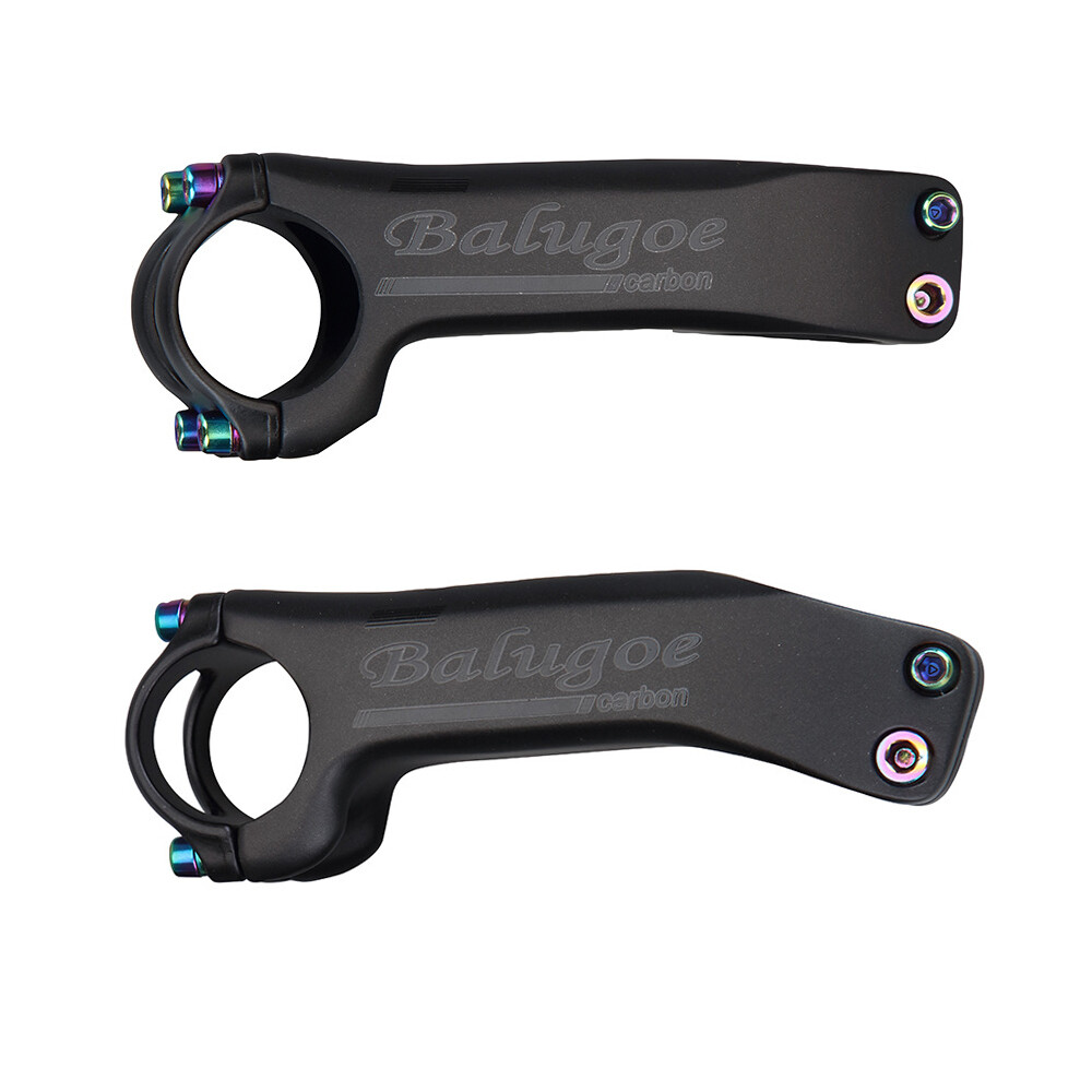 BALUGOE Full Carbon fiber Bicycle Stem Carbon Bike Handle Stem 28.6-31.8  6°/17°