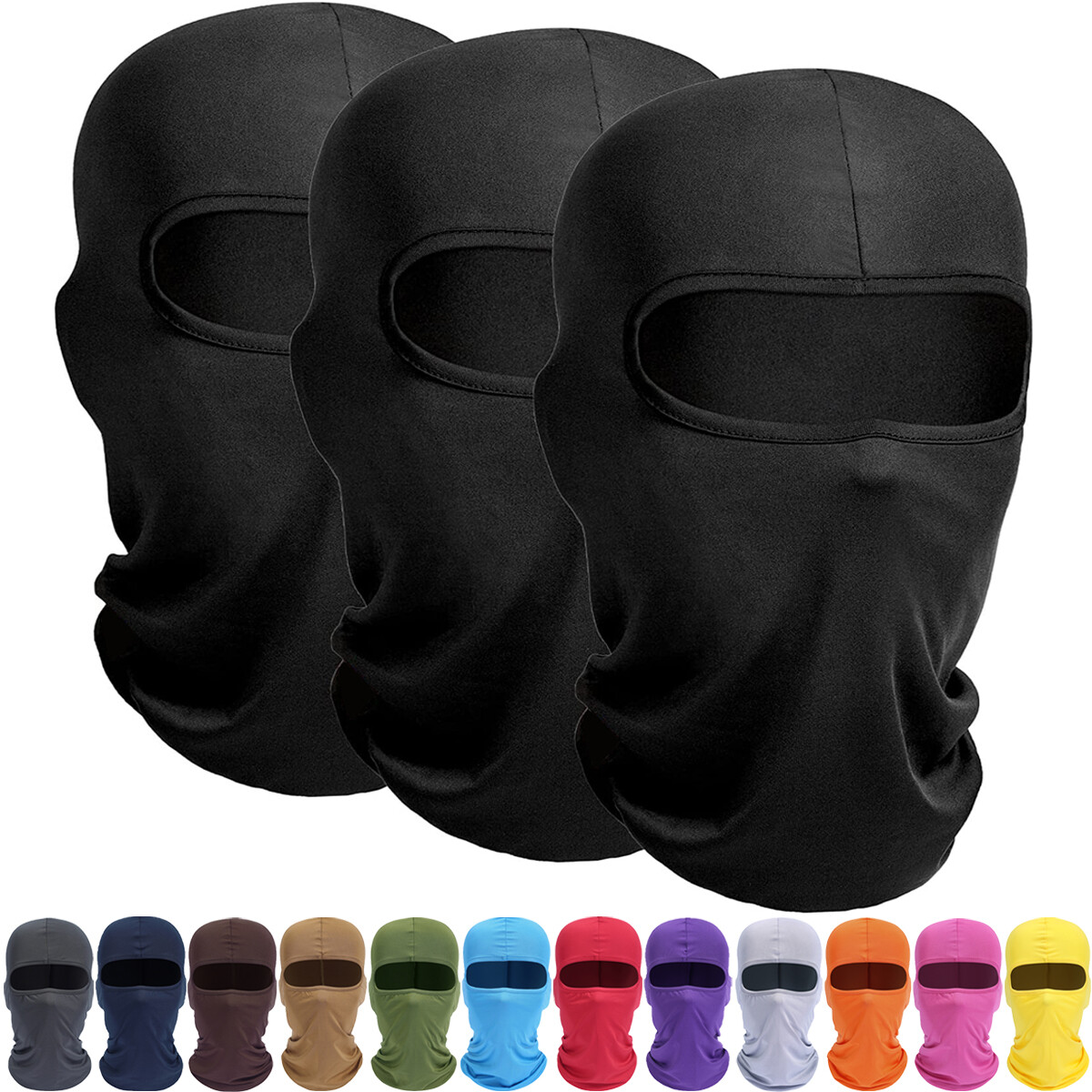 Balaclava Face Mask Summer Cooling Neck Gaiter UV Protector Motorcycle Ski Scarf