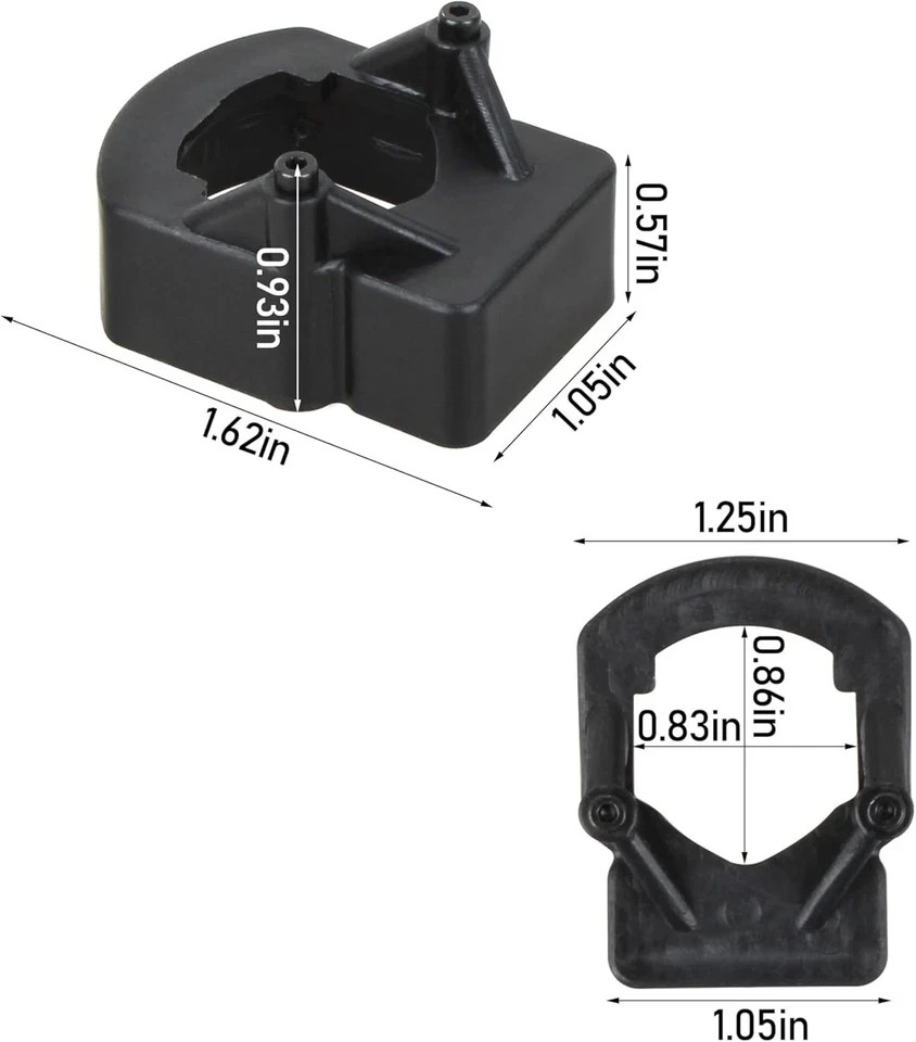 2025 Upgrade DCN45RN Vinyl Siding Adaptor Tip for Dewalt Roofing Nailer Cordless