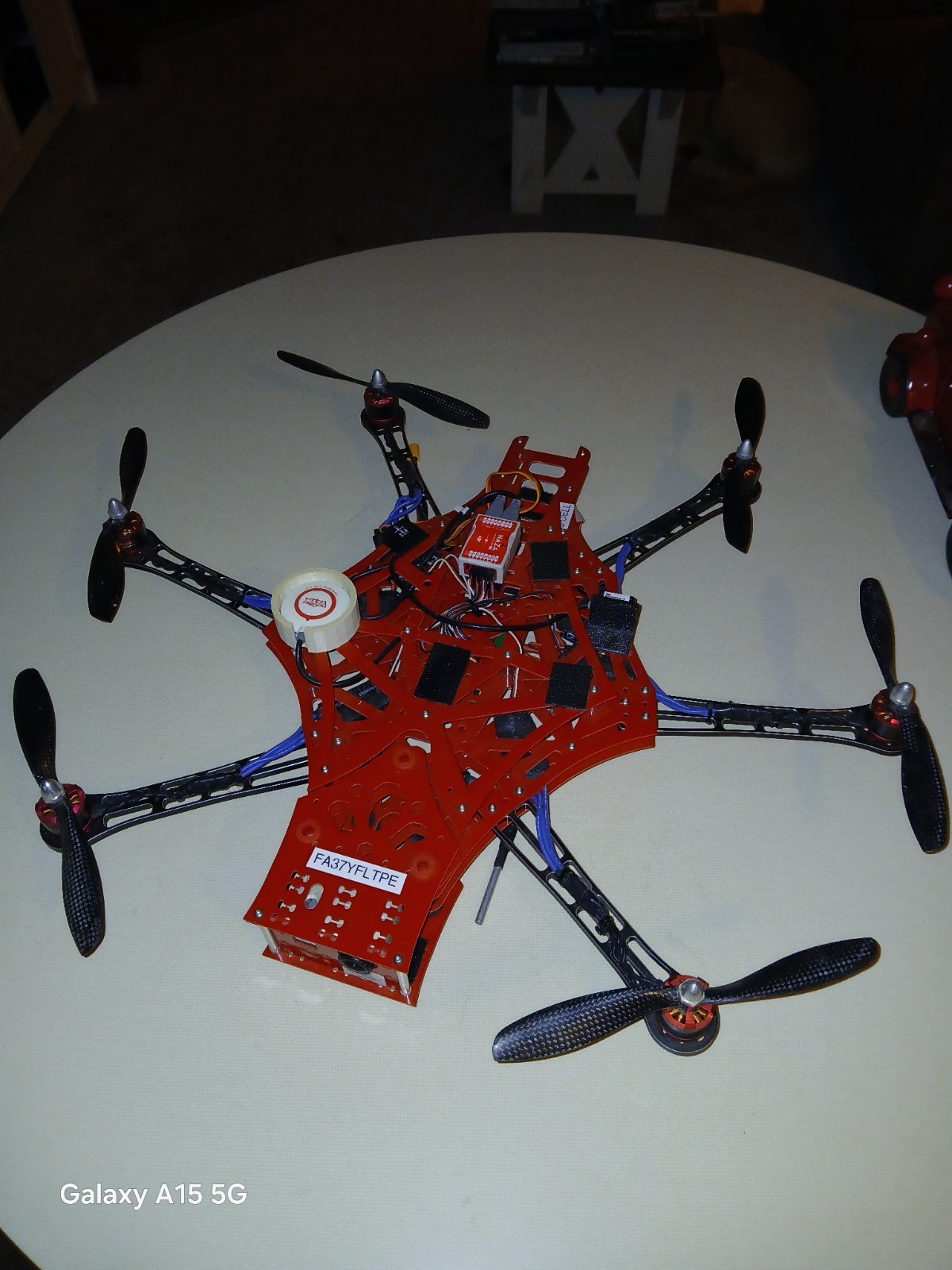 Scarab V3 550 Fpv Hexacopter with frsky x9d remote