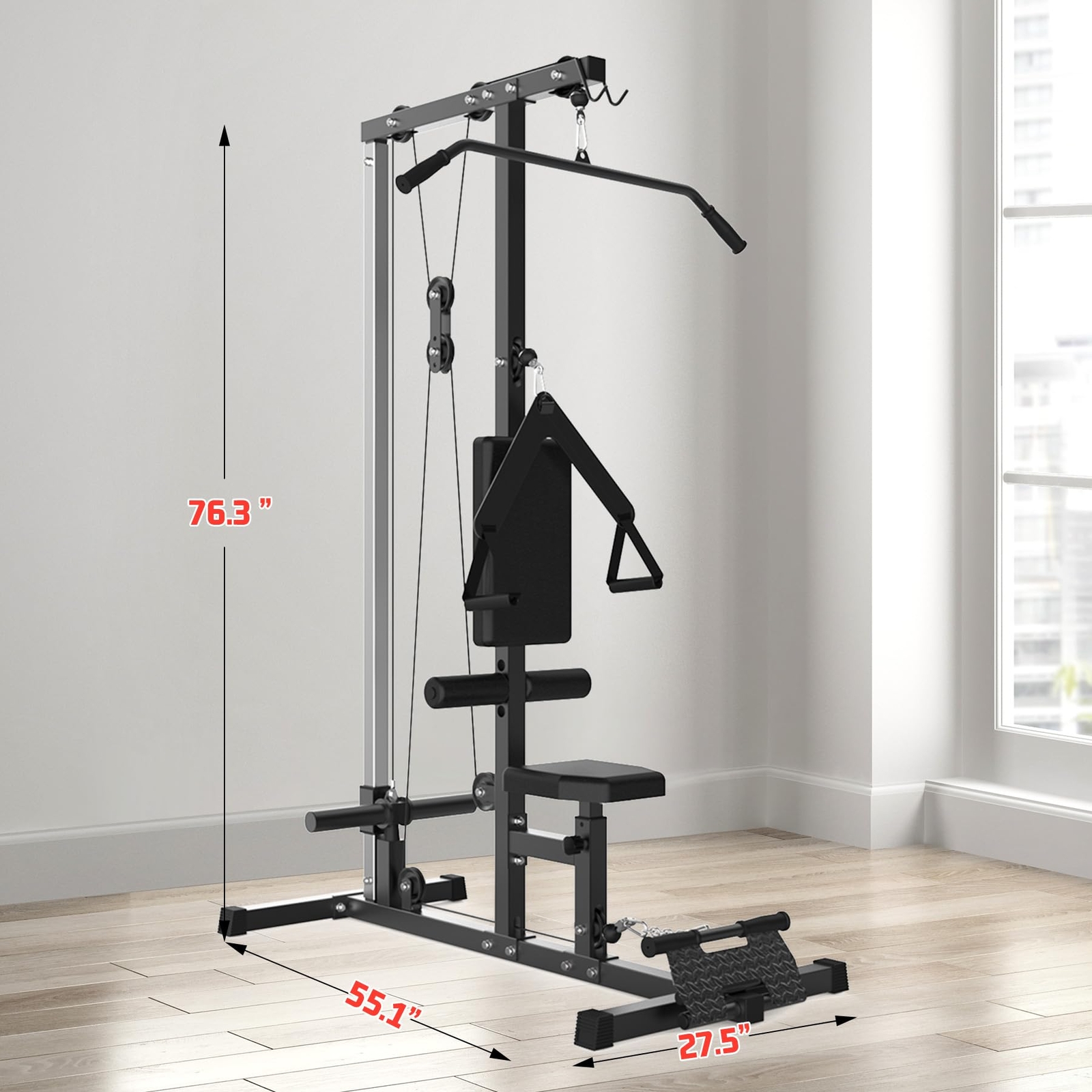LAT Power Cable Machine, LAT Pull Down Machine with High and Low Pulley Station