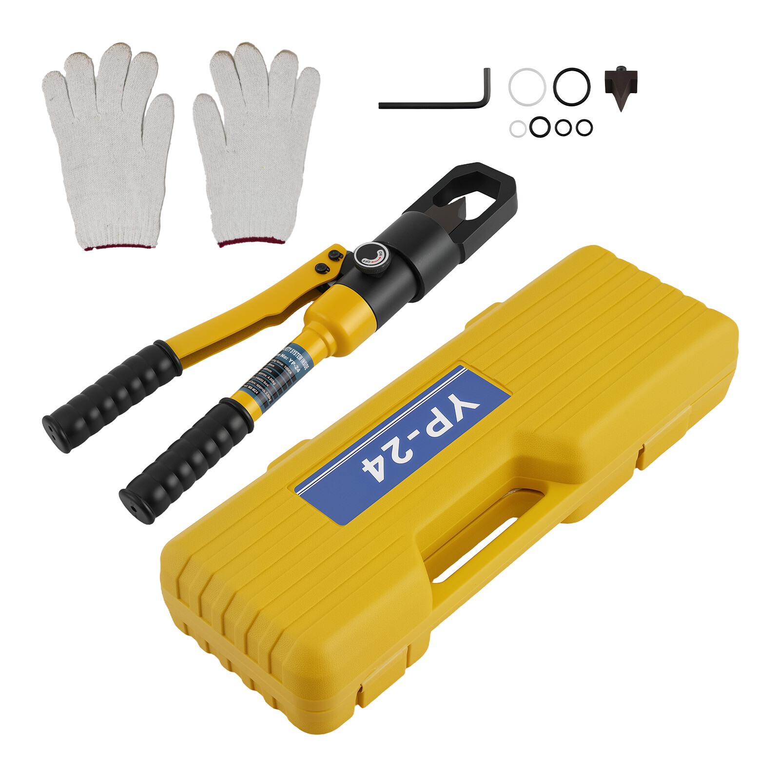 Professional Hydraulic Nut Splitting Tool 10T W/ 2 Blades for Auto Repair M8-M24