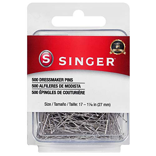 00349 Dressmaker Pins, Size 17, 500-Count