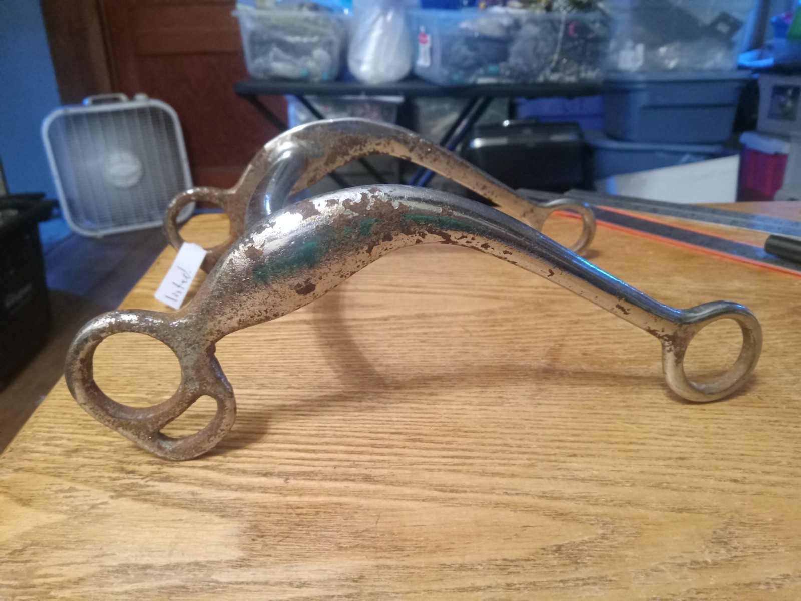 Used  Grazing Bit arched mouth 5 in mullen cutting
