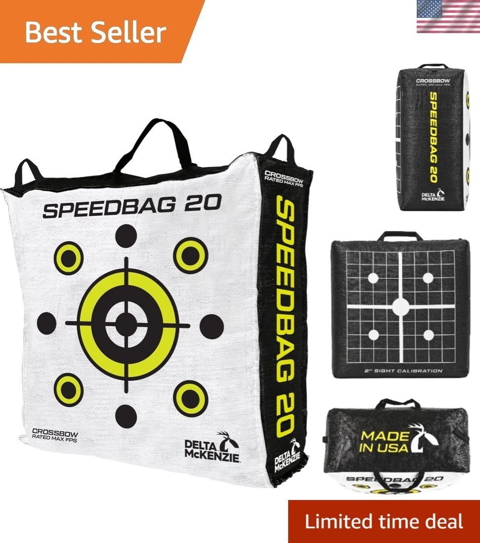 Speedbag 20" Dual-Sided Archery Target - Weatherproof & High-Density Design