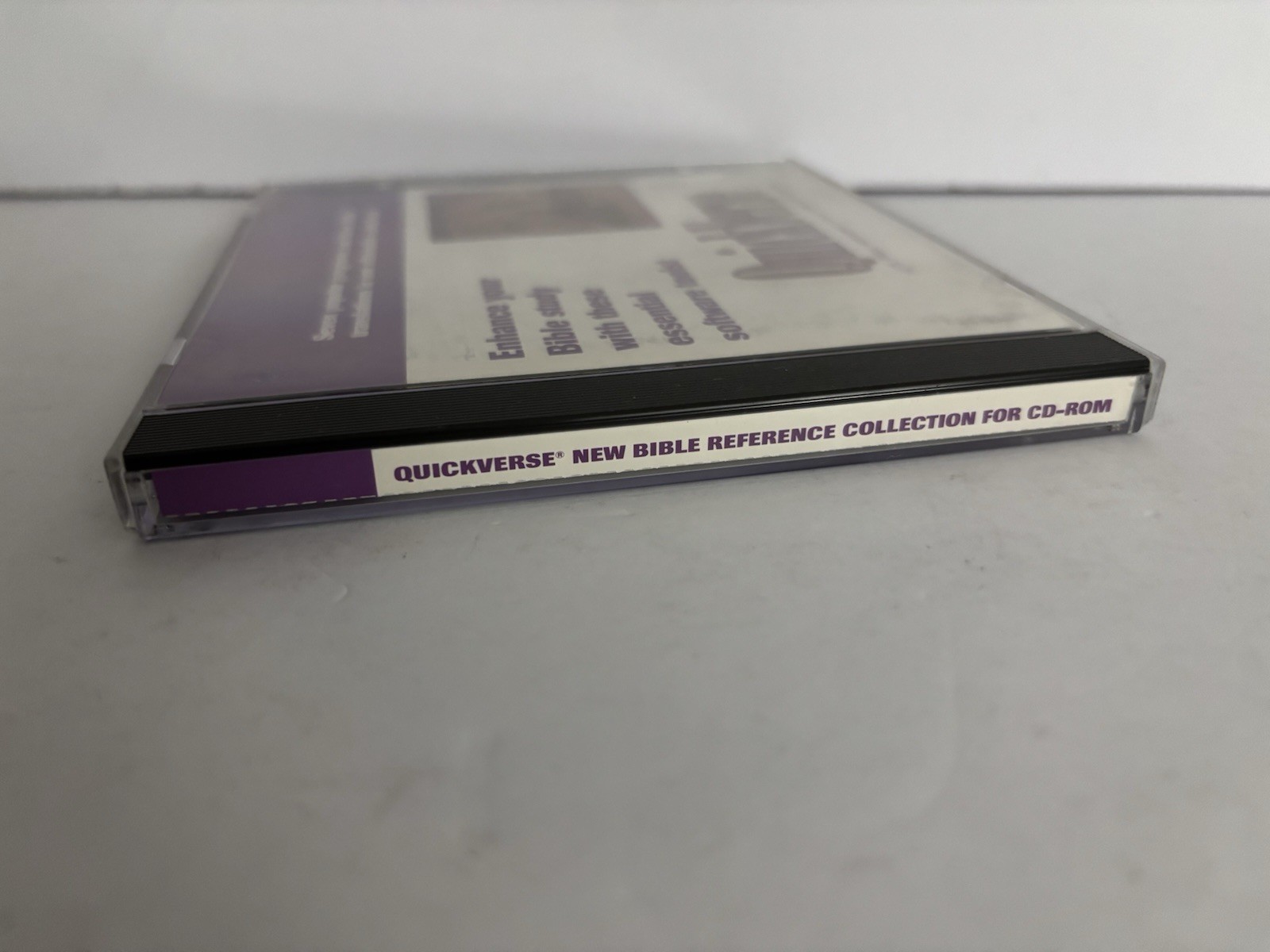 QuickVerse 1995 Bible Study Software For Windows Parsons Tech - Near Mint Disc!