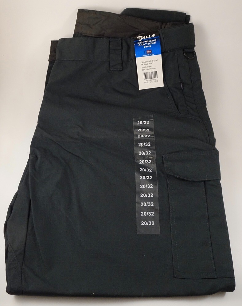 Galls Women's G-TAC Tactical Pants, TJ232, Navy, Size 20/32, New With Tags
