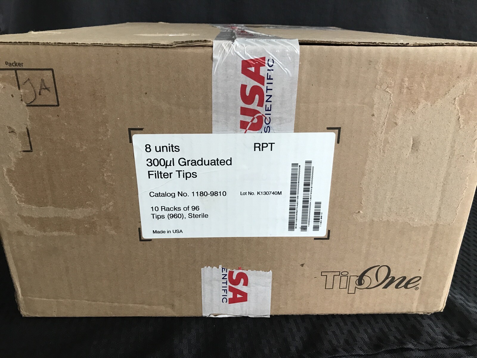 (7680)USA TipOne RPT 300uL Ultra-Low Graduated Pipet Filter Refill Tips 11809810