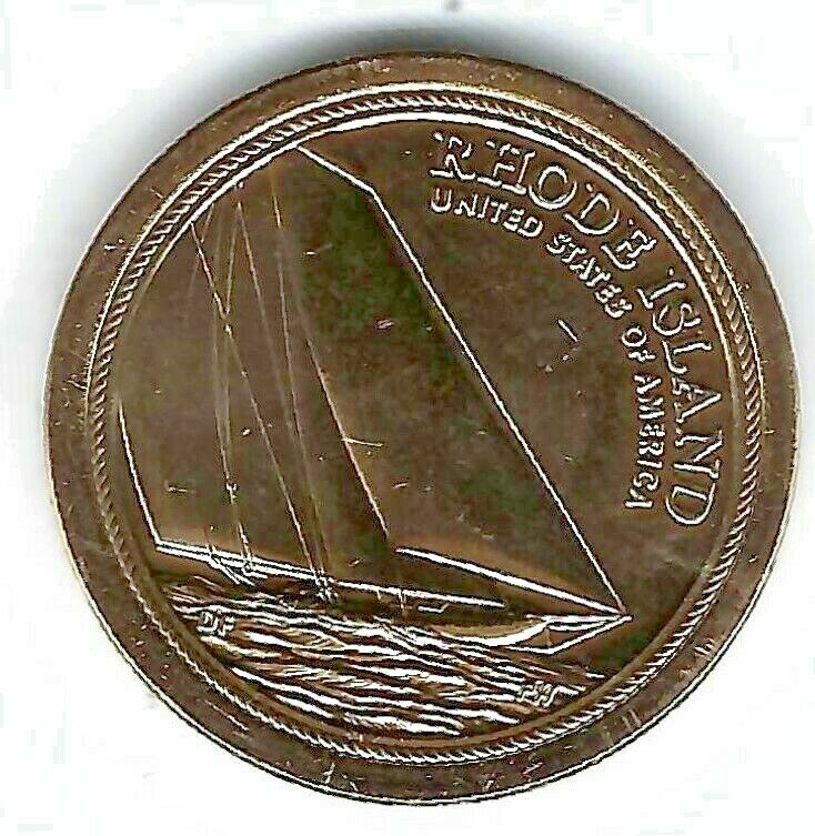 2022-D Denver $1 Coin for American Innovation Road Island Series!