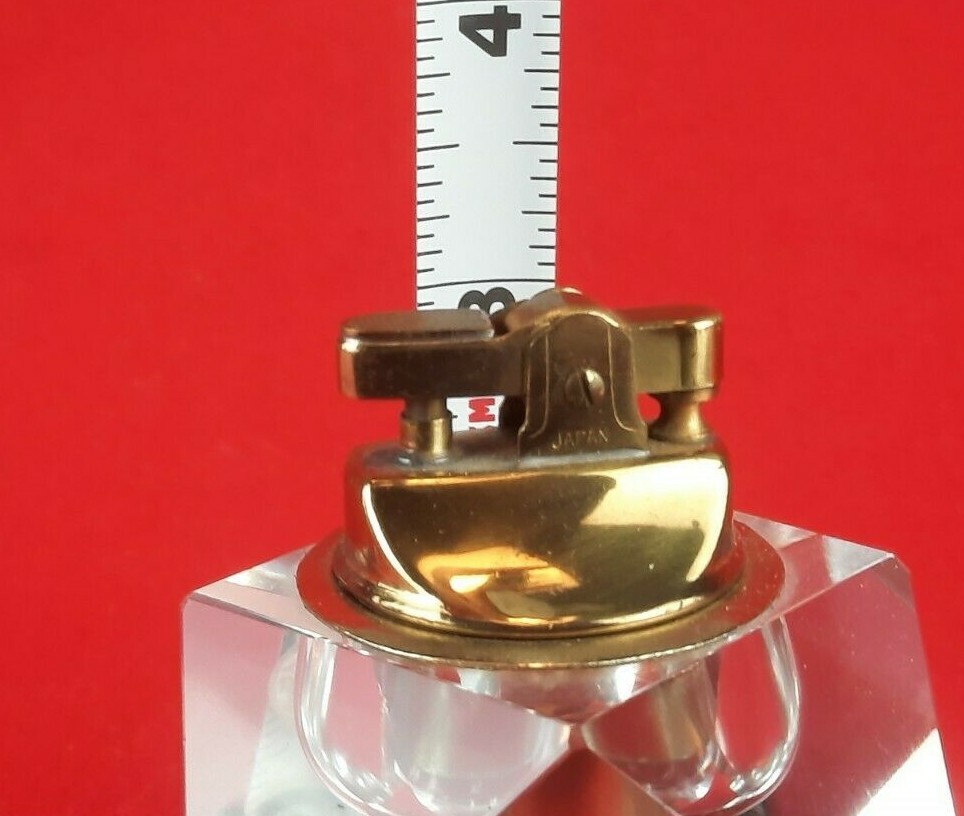 Beautiful Heavy Estate Find Imported Crystal Hand Cut and Polished Lighter