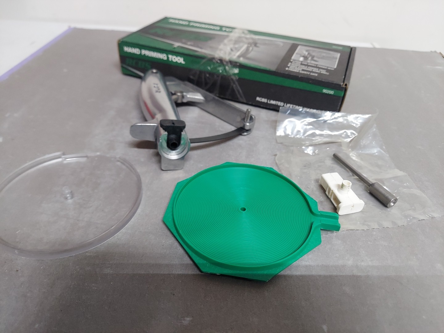 RCBS 90200 Hand Priming Tool - Silver/Green
