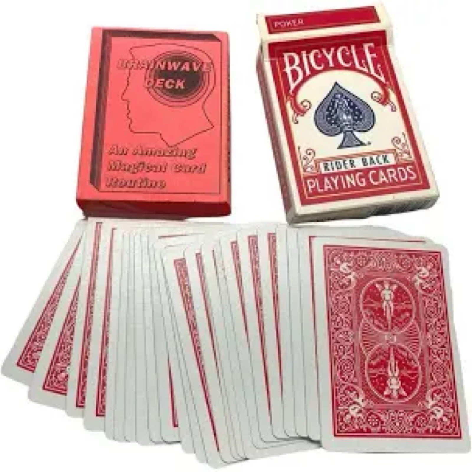 Brainwave Bicycle Poker Deck (E-Z) - Improved Used By Professional Magicians