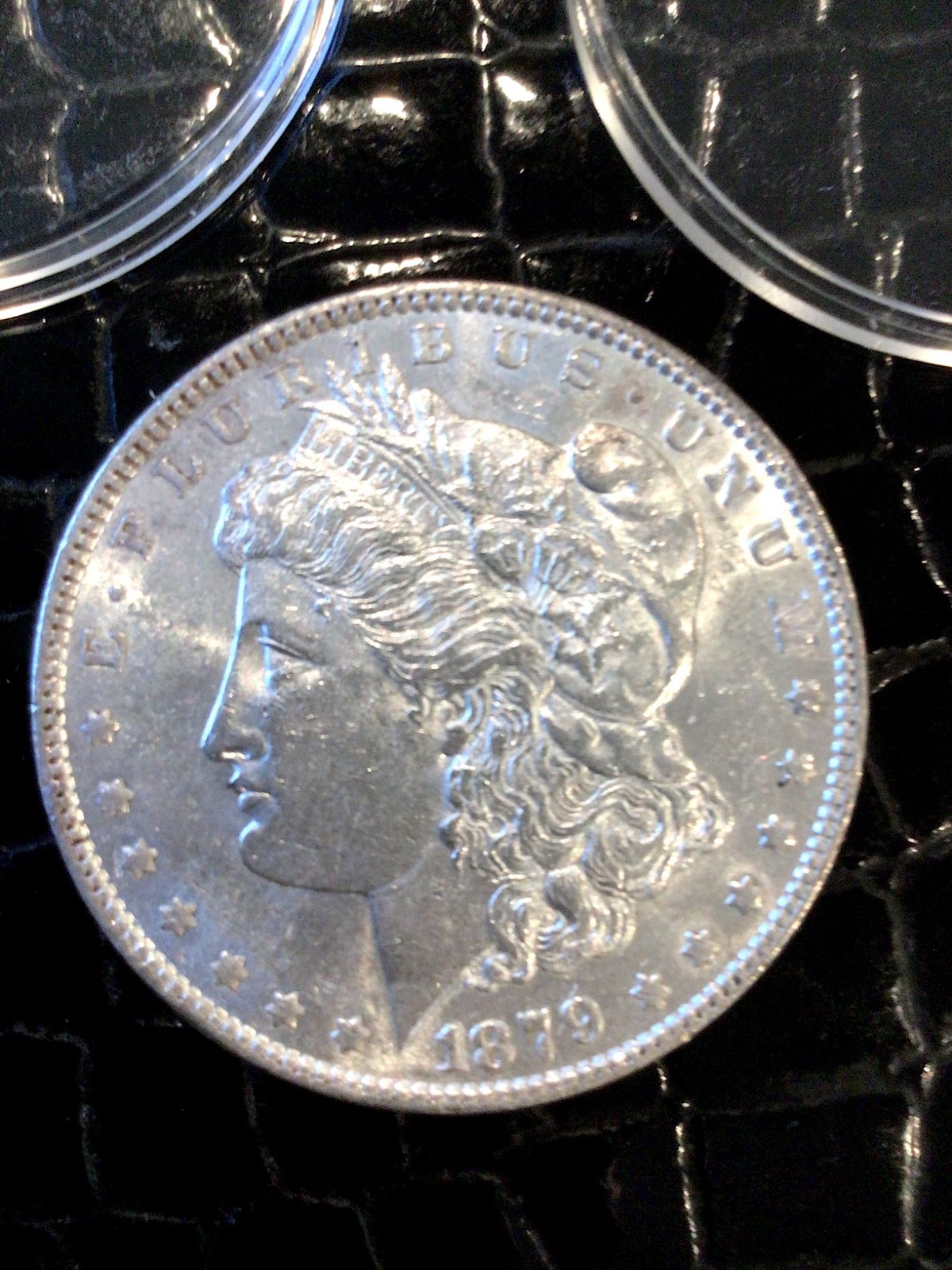 Rare 1879 Morgan Silver Dollar Uncirculated +