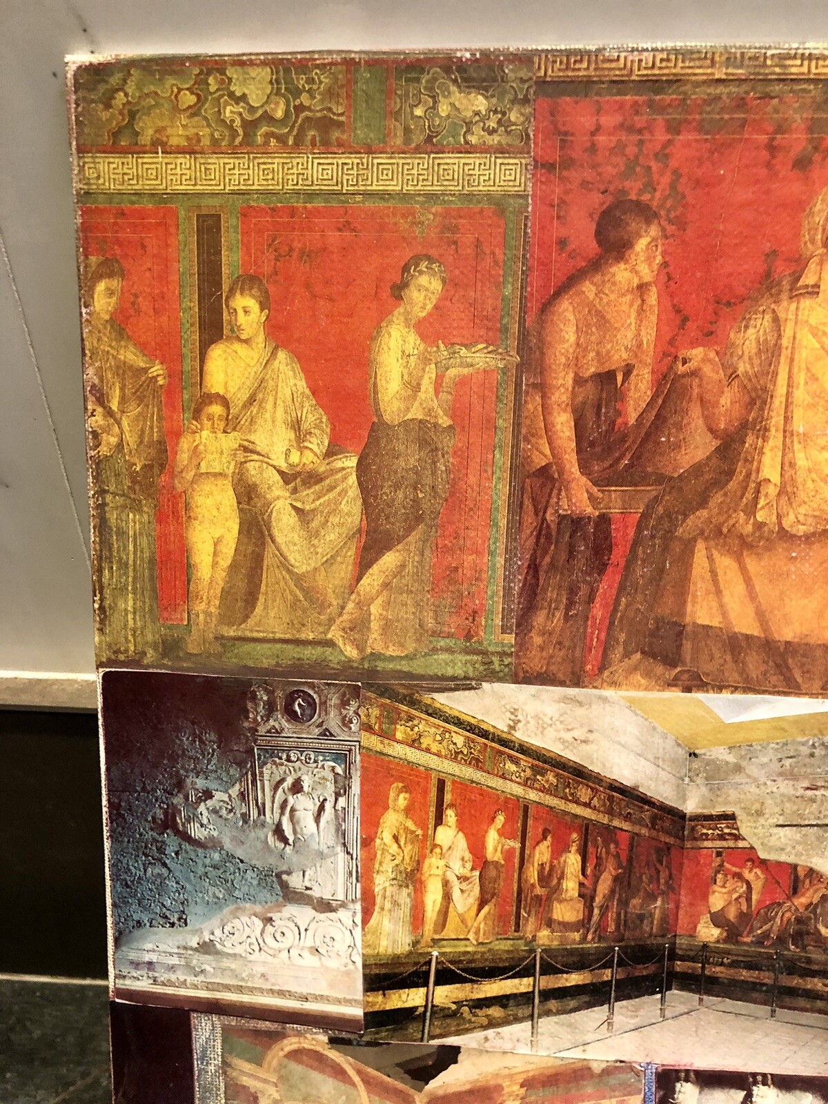 Two Original Outstanding High Quality Collages By Luigi Cugini