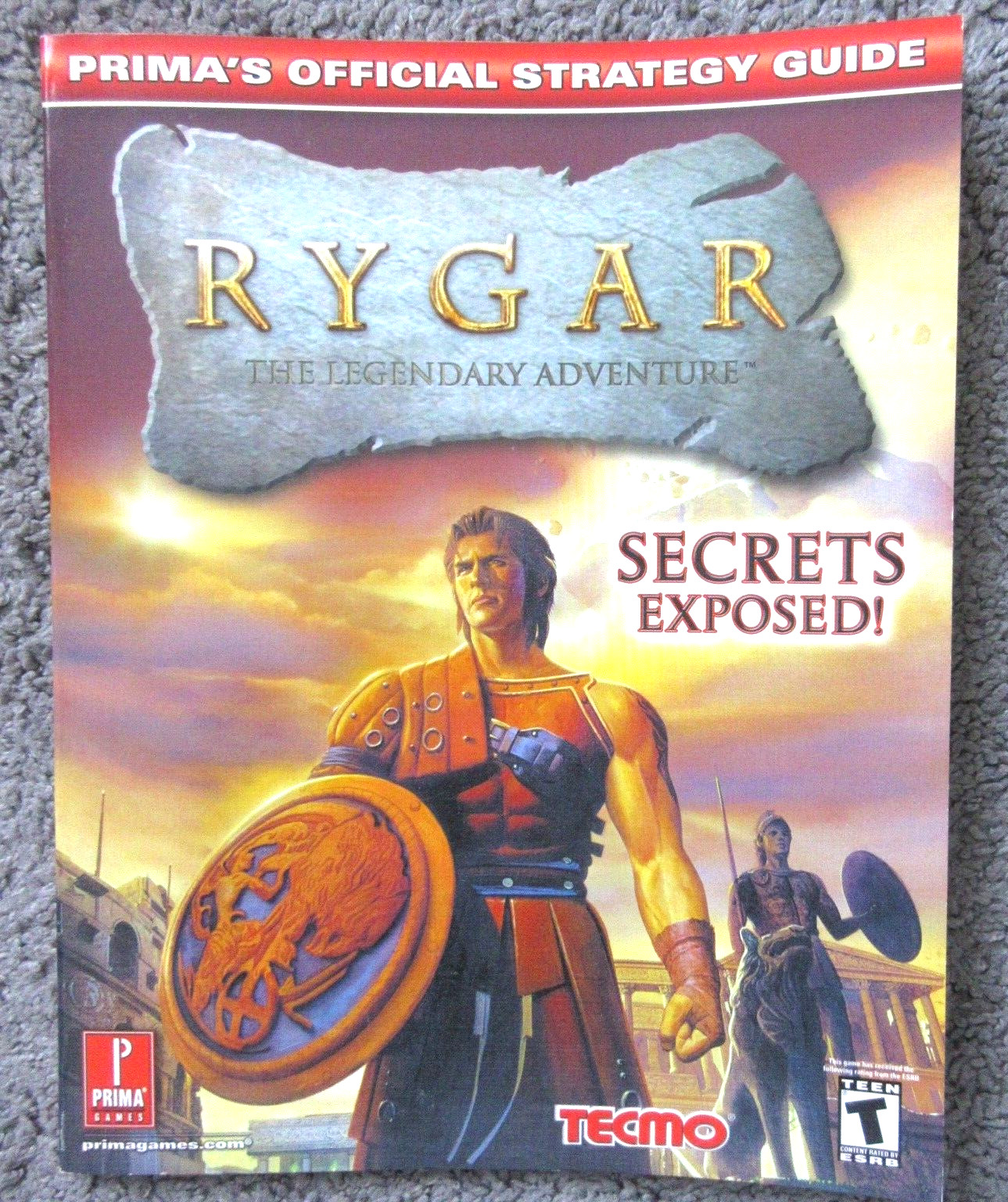 VTG 2003 PRIMAS STRATEGY GUIDE RYGAR LEGENDARY ADVENTURE TECMO