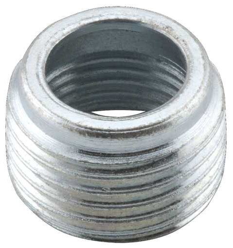 Raco Inc 1143, 1" x 1/2", Steel, Threaded, Rigid Conduit Bushing, 1pc