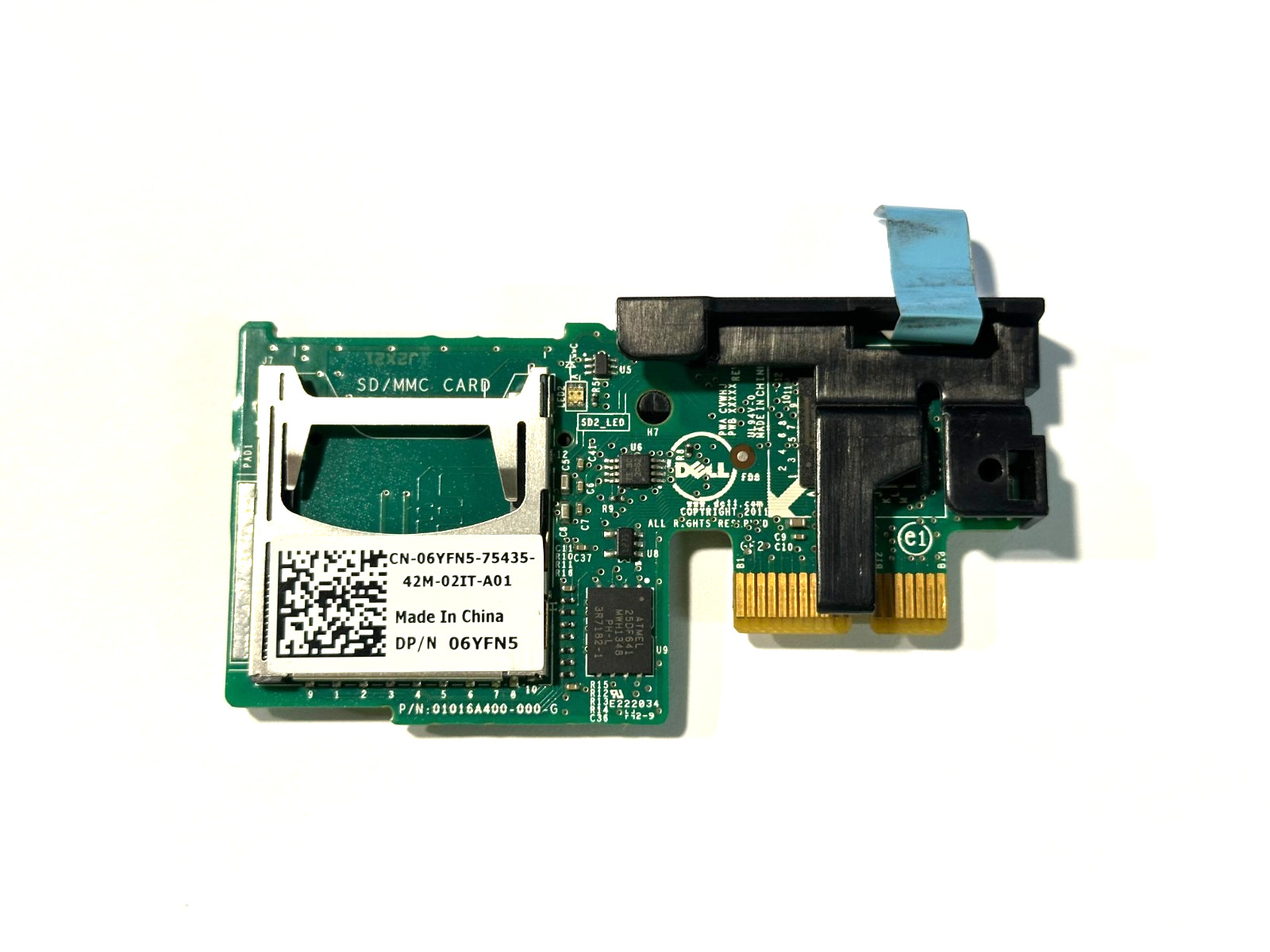 Compellent 06YFN5 Dual SD Card Module for Poweredge R720 R620 4z