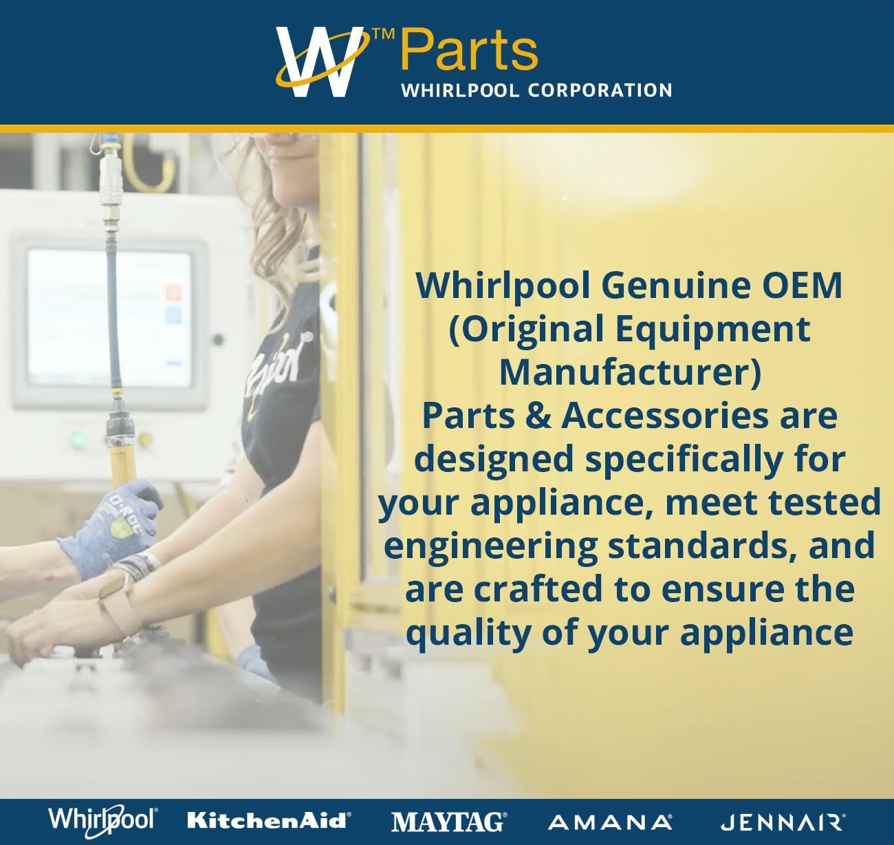 Whirlpool W11548749 Genuine OEM Range Electronic Control Board