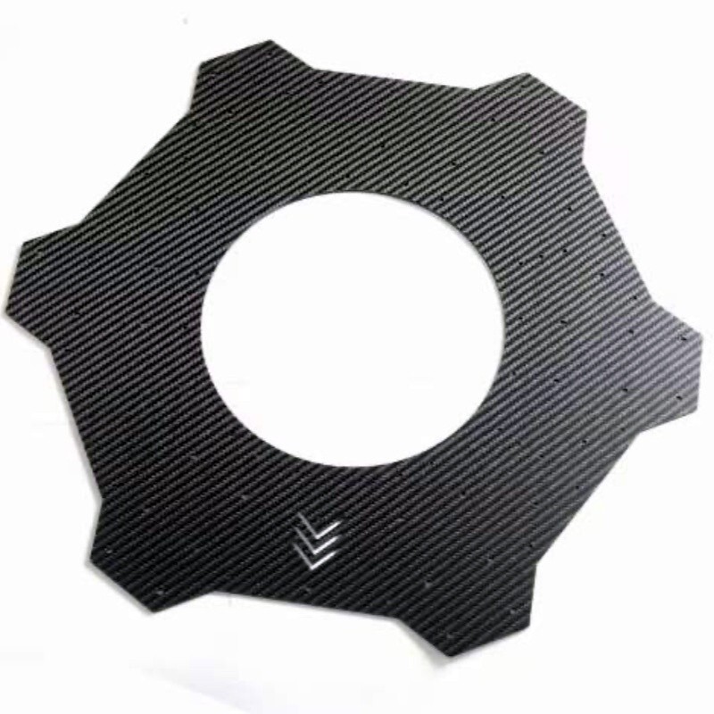 Carbon Fiber Sheet Plate Panel Custom CNC Cut Process Carve FPV Drone Arm Frame
