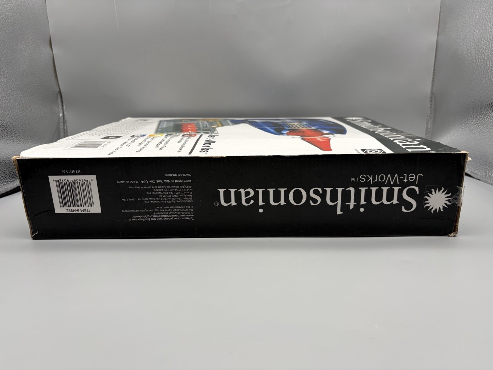 Smithsonian Jet-Works Jet Engine Building Kit STEM Science Model Lights NEW READ
