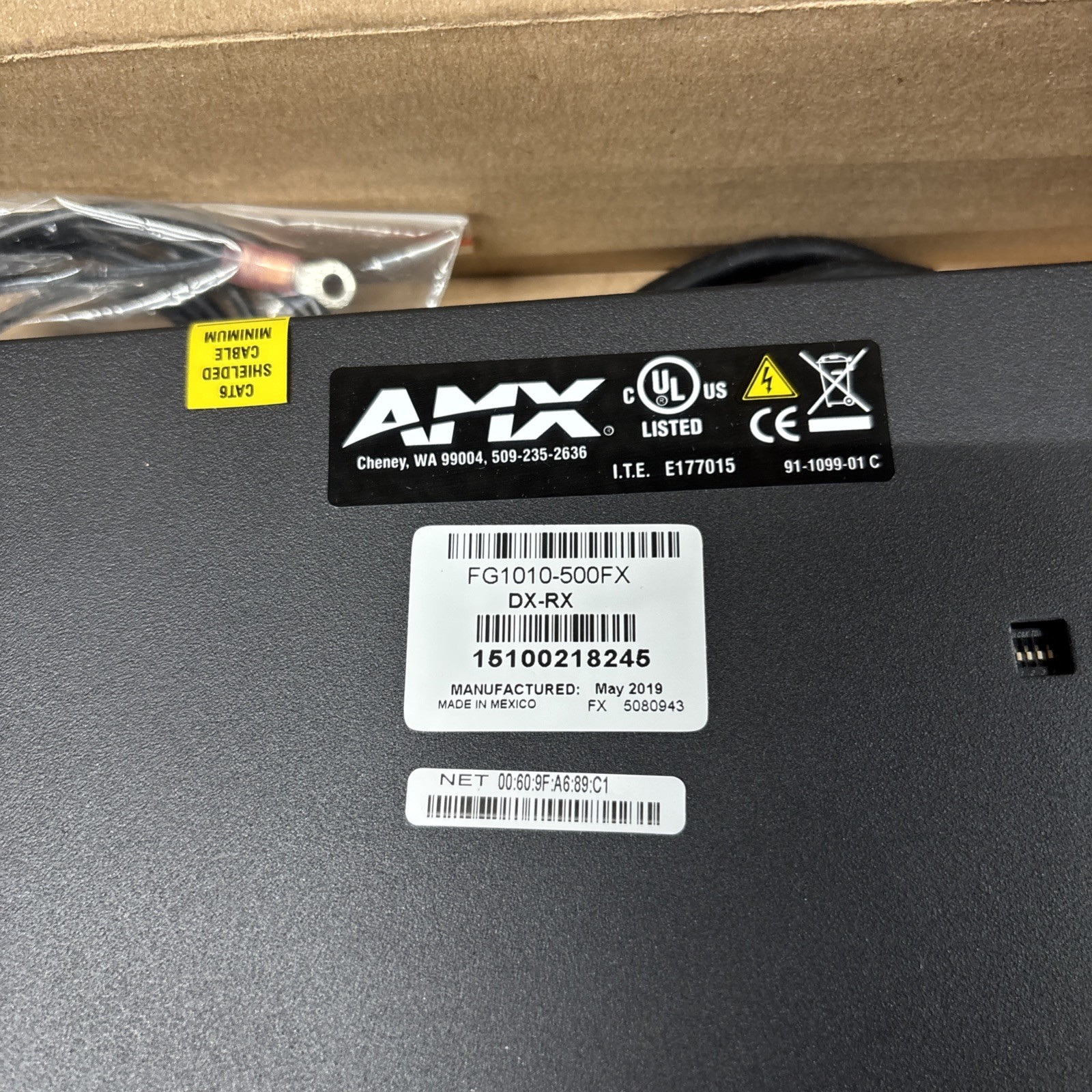 AMX FG1010-500FX / DX-RX Open Box