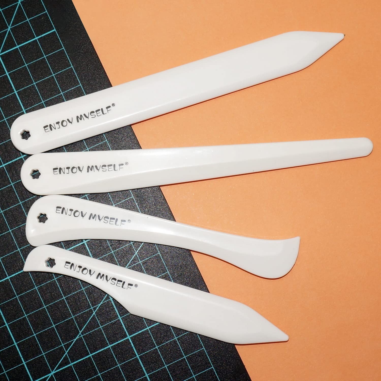 7pcs Bone folder and Scoring Tool, Paper Folding Tool, Bone Origami Creaser f...