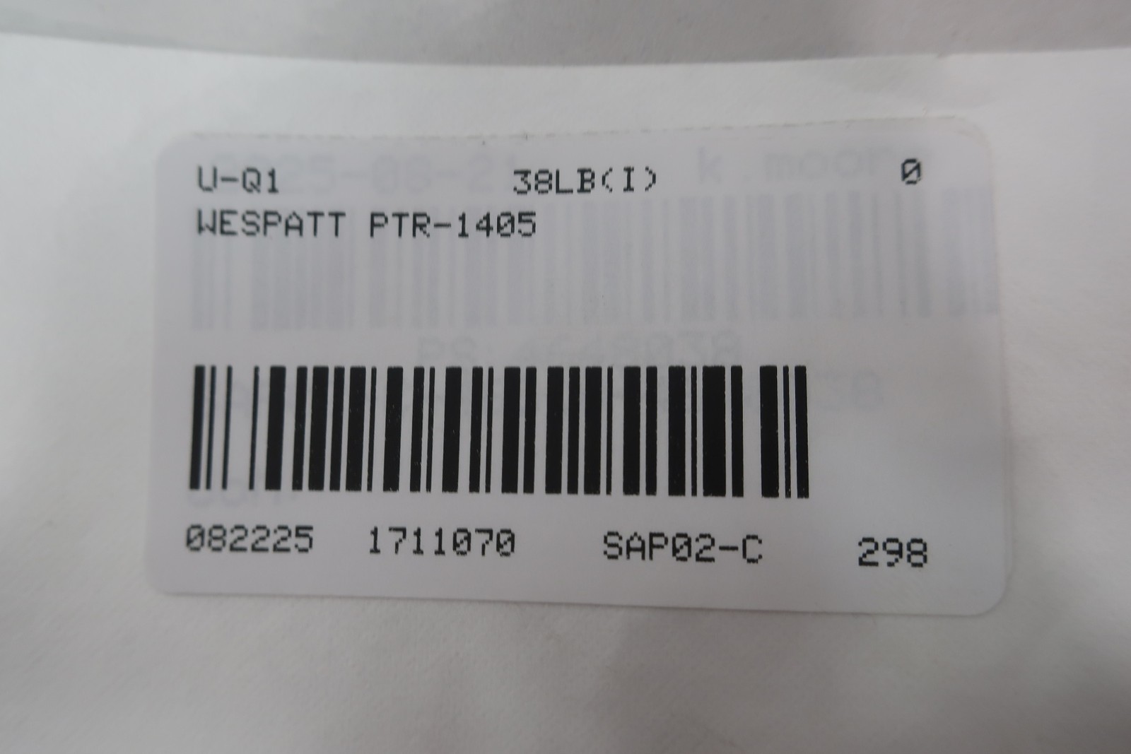 Wespatt PTR-1405 Rope Sheave