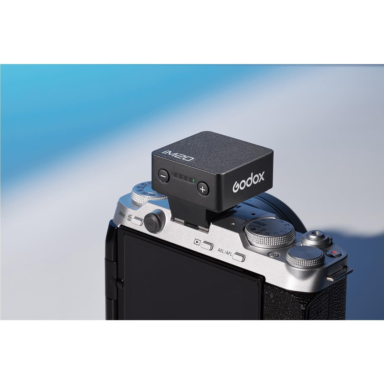 Godox iM20 Mini Camera Flash with Diffuser GN10 USB-C Charging Built-in Battery