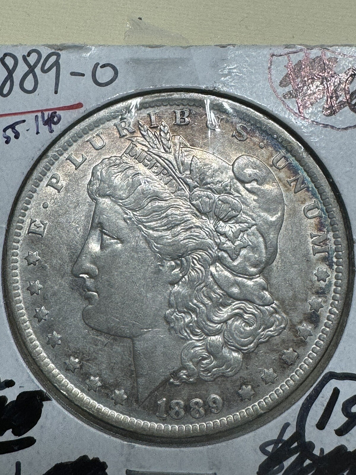 1889-o Morgan Silver Dollar, Better Date, Nice Coin, Free shipping