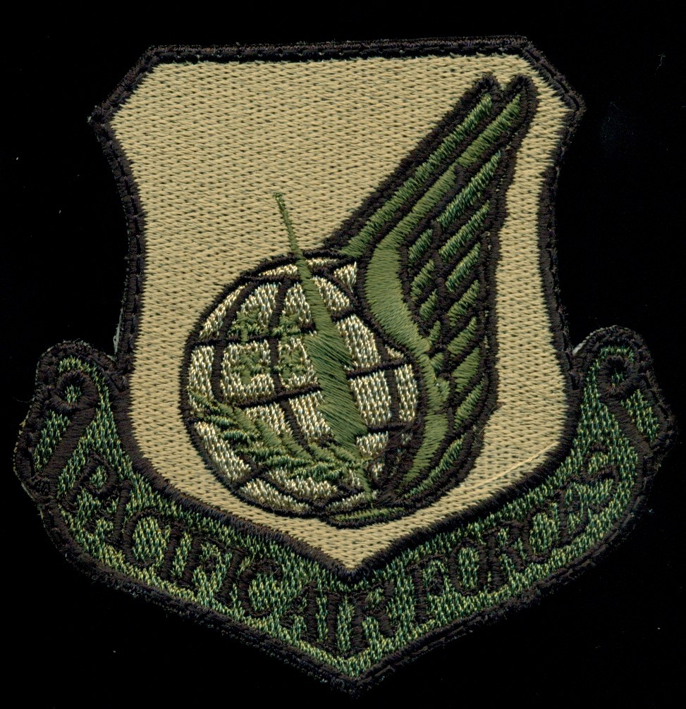 USAF 2018 New PACAF Patch J-15
