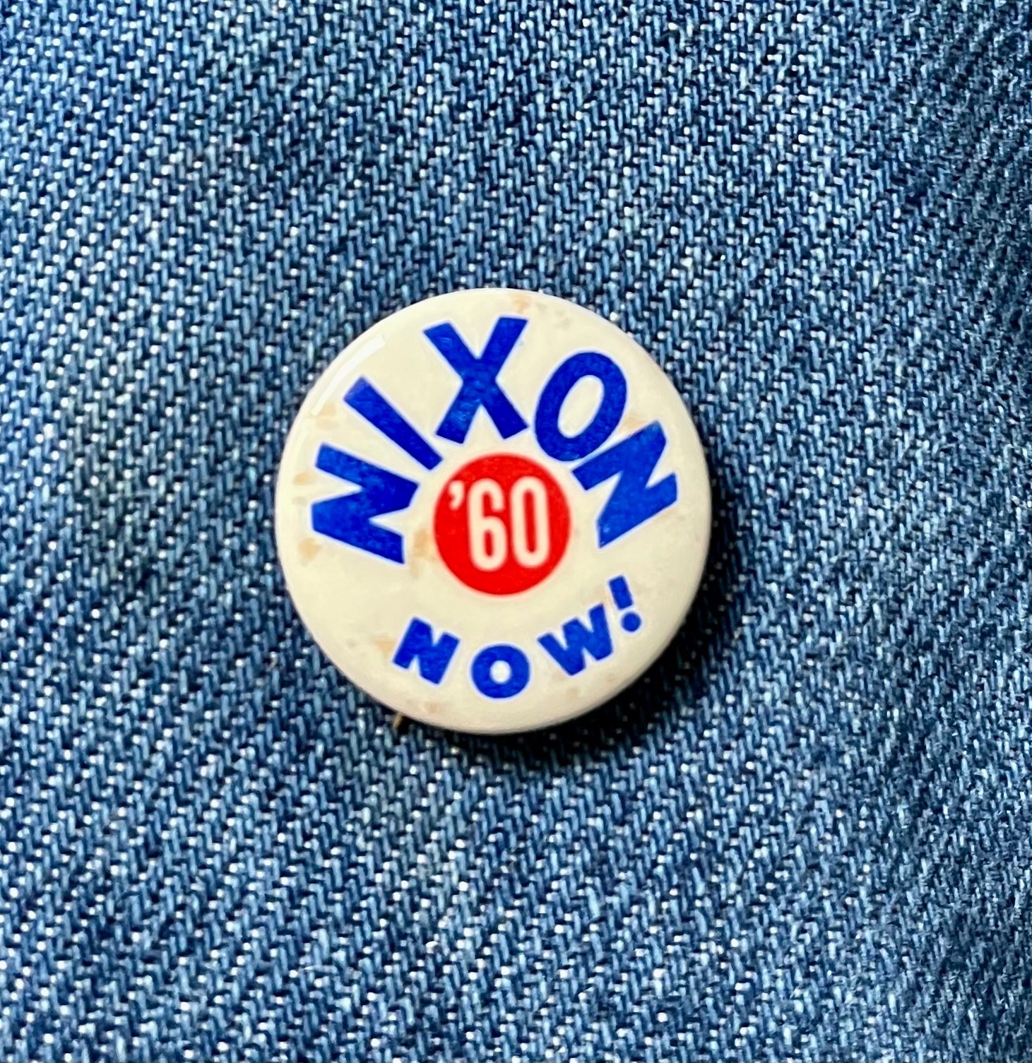 1960 Richard Nixon Now! 7/8" Cello